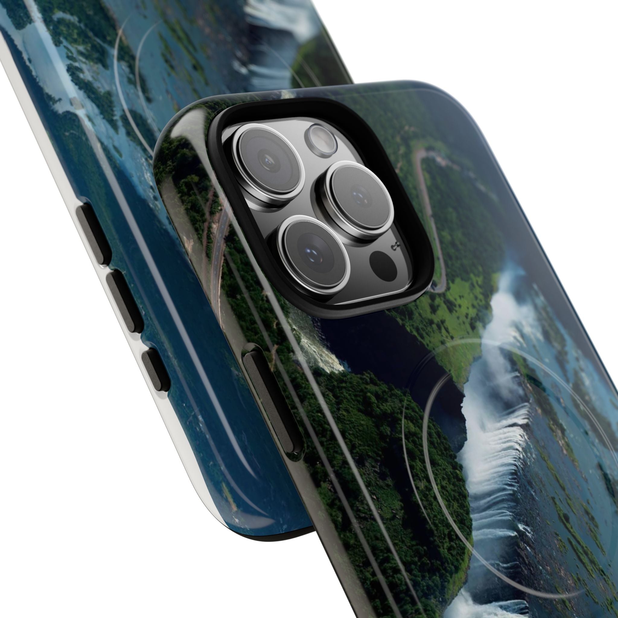Victoria Falls Magnetic Tough Case, Glossy & Matte: iPhones 16 (Pro, 16 Pro Max, Plus), iPhones 17 (Air, Pro, Pro Max) - {{variant_title}} | litemerch