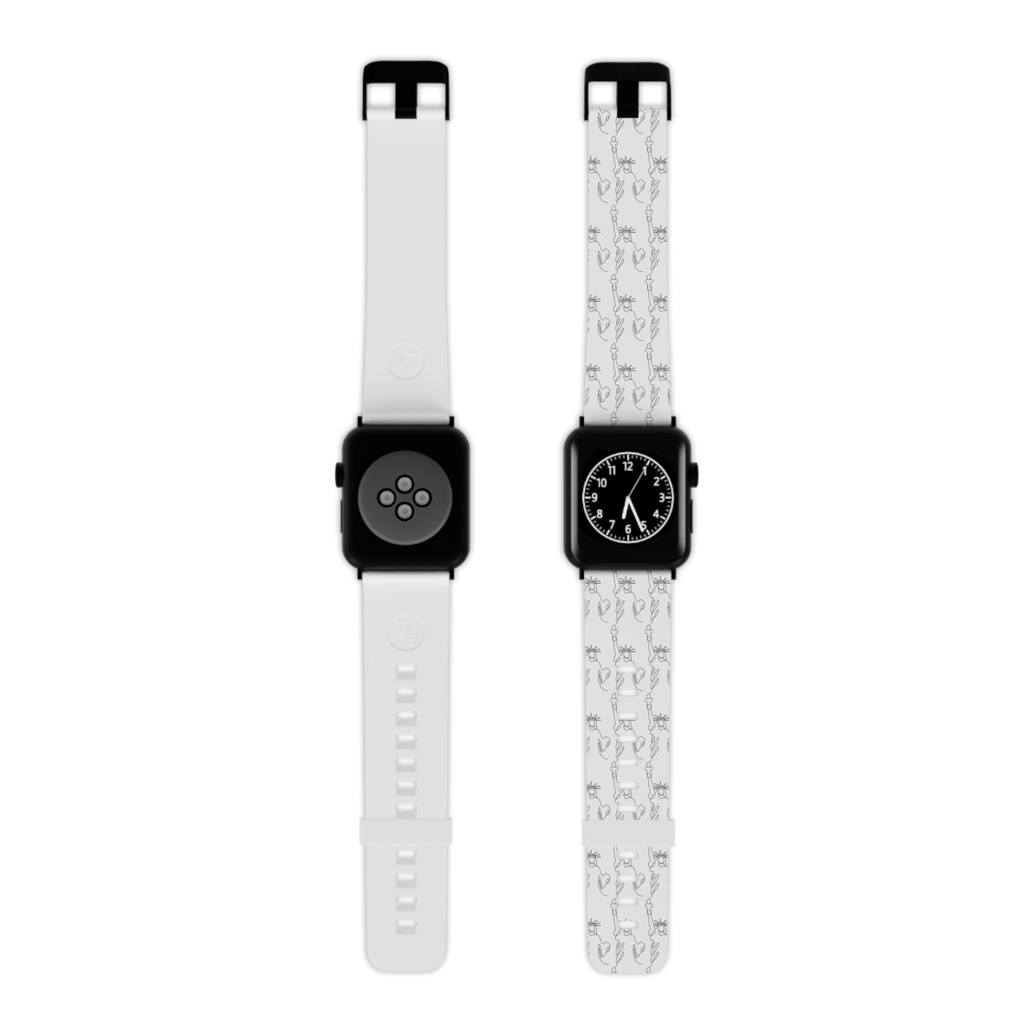 Statue of Liberty Doodle Watch Apple Watch Band — Minimalist Art - {{variant_title}} | litemerch