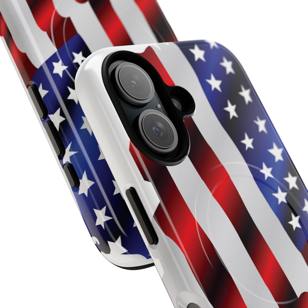 American Patriot, Tough Magnetic Phone Cases: iPhones 16 (Pro, 16 Pro Max, Plus), iPhones 17 (Air, Pro, Pro Max) - {{variant_title}} | litemerch
