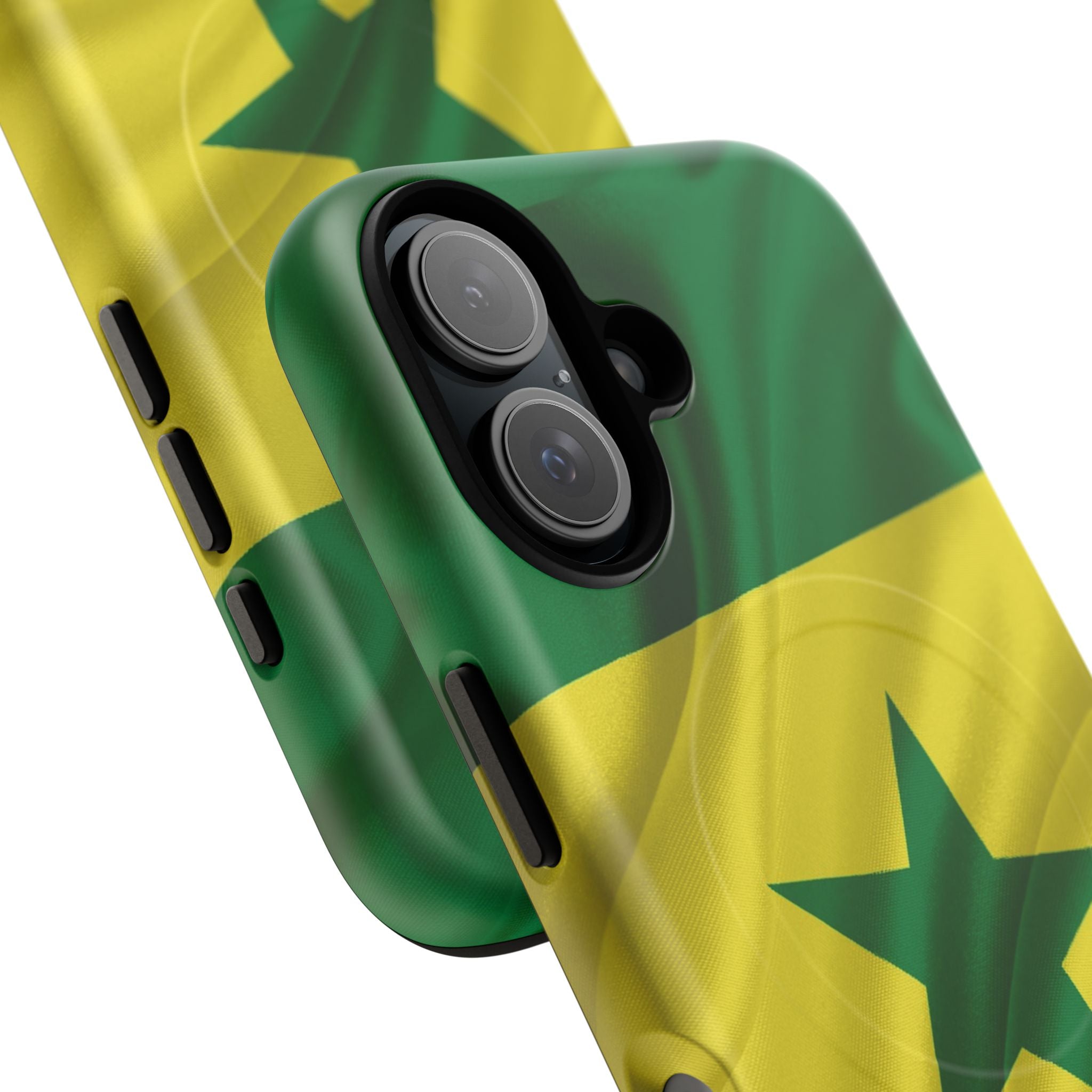 Senegalese Patriot Tough Magnetic Protective Phone Cases: iPhones 16 (Pro, 16 Pro Max, Plus), iPhones 17 (Air, Pro, Pro Max) - {{variant_title}} | litemerch
