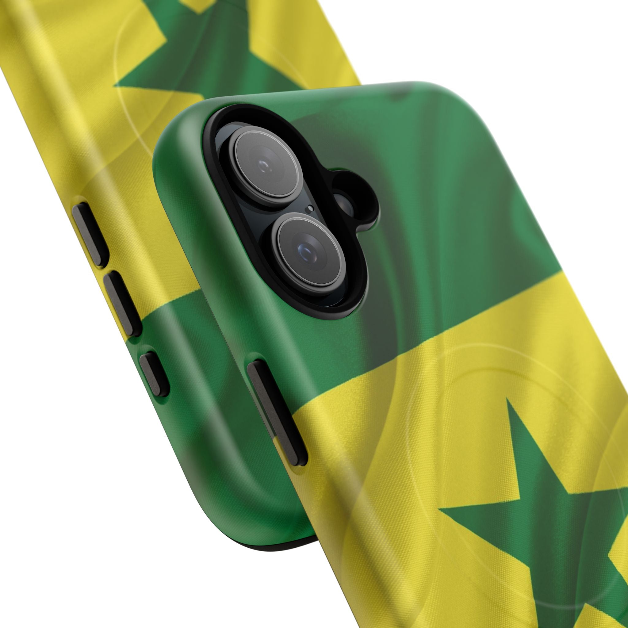 Senegalese Patriot Tough Magnetic Protective Phone Cases: iPhones 16 (Pro, 16 Pro Max, Plus), iPhones 17 (Air, Pro, Pro Max) - {{variant_title}} | litemerch