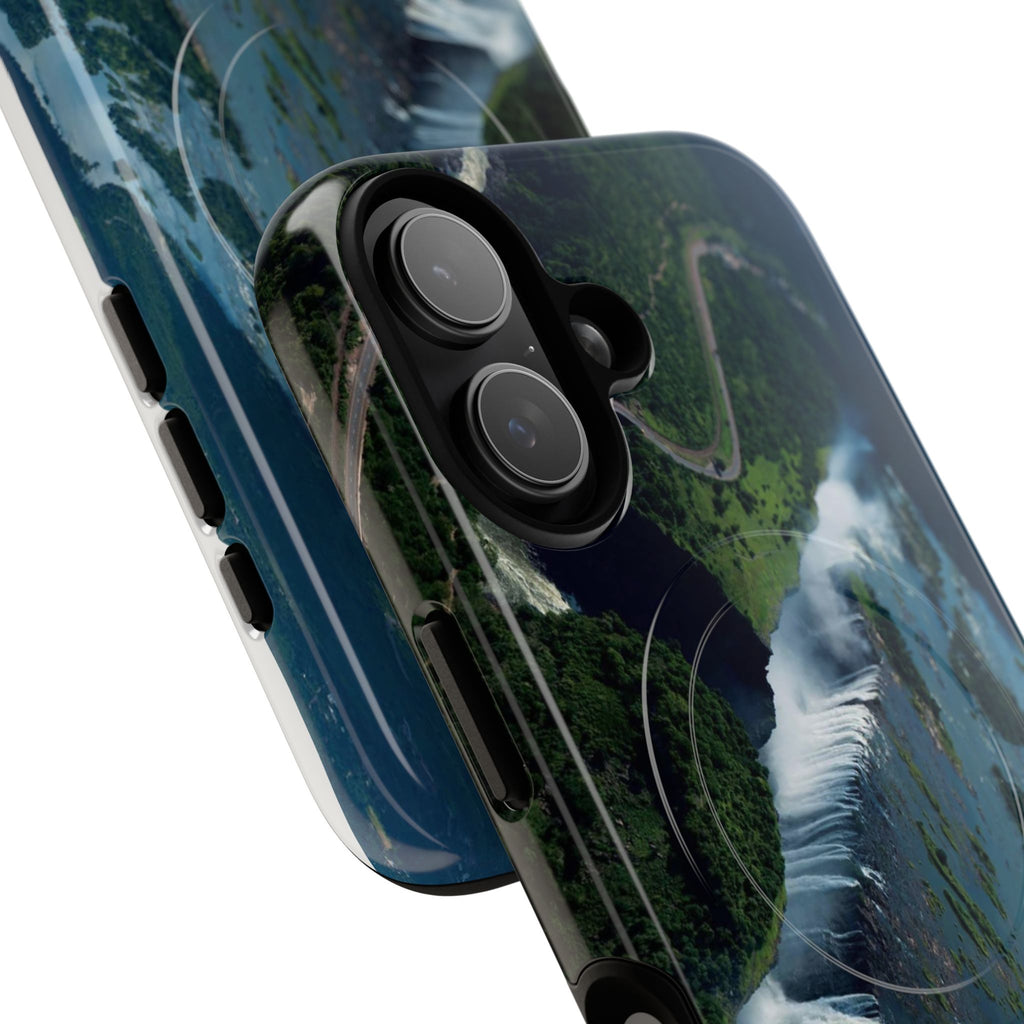 Victoria Falls Magnetic Tough Case, Glossy & Matte: iPhones 16 (Pro, 16 Pro Max, Plus), iPhones 17 (Air, Pro, Pro Max) - {{variant_title}} | litemerch