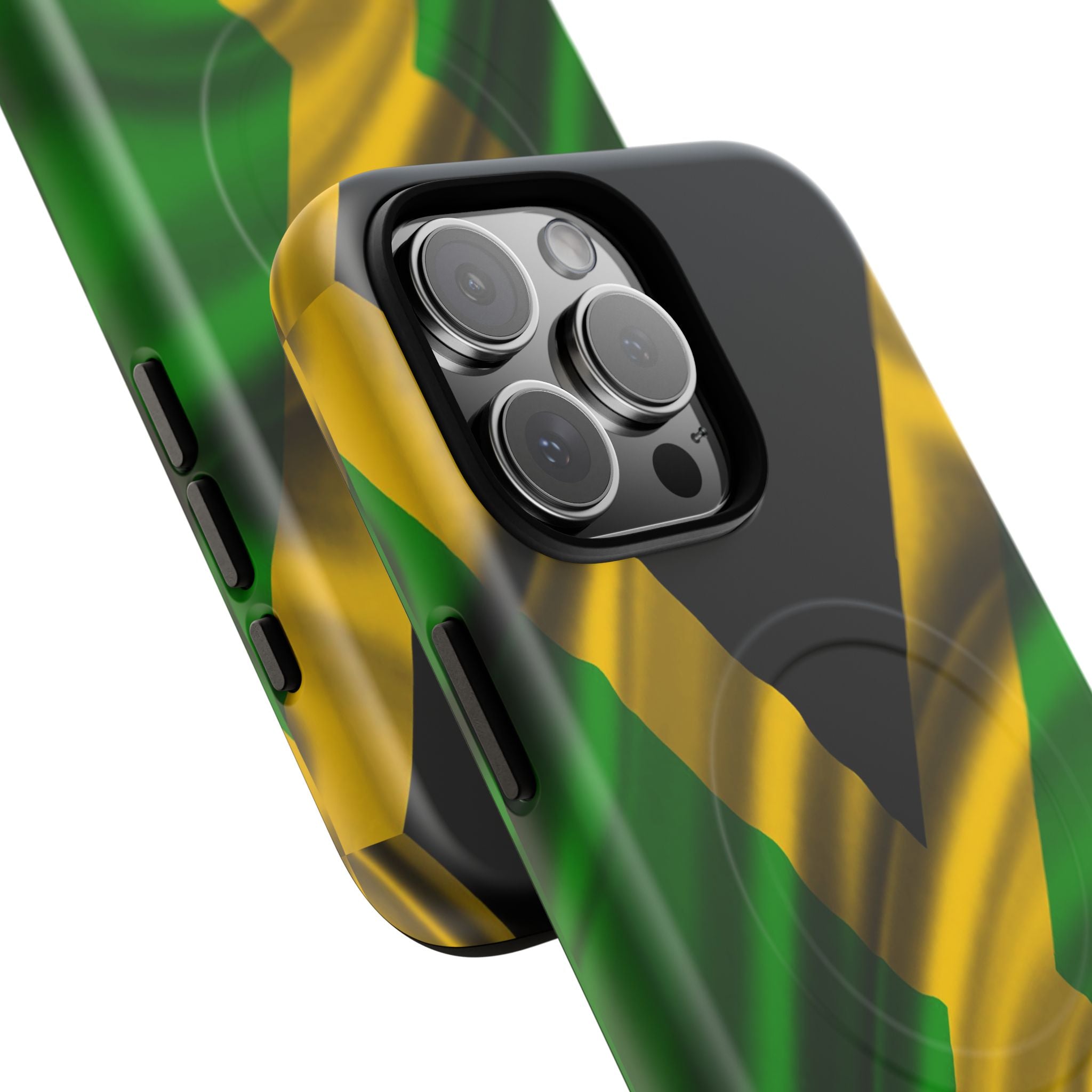 Jamaica Tough Magnetic Phone Cover Cases: iPhones 16 (Pro, 16 Pro Max, Plus), iPhones 17 (Air, Pro, Pro Max) - {{variant_title}} | litemerch