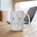 Statue of Liberty Doodle Mug, Ceramic Coffee Cup - {{variant_title}} | litemerch
