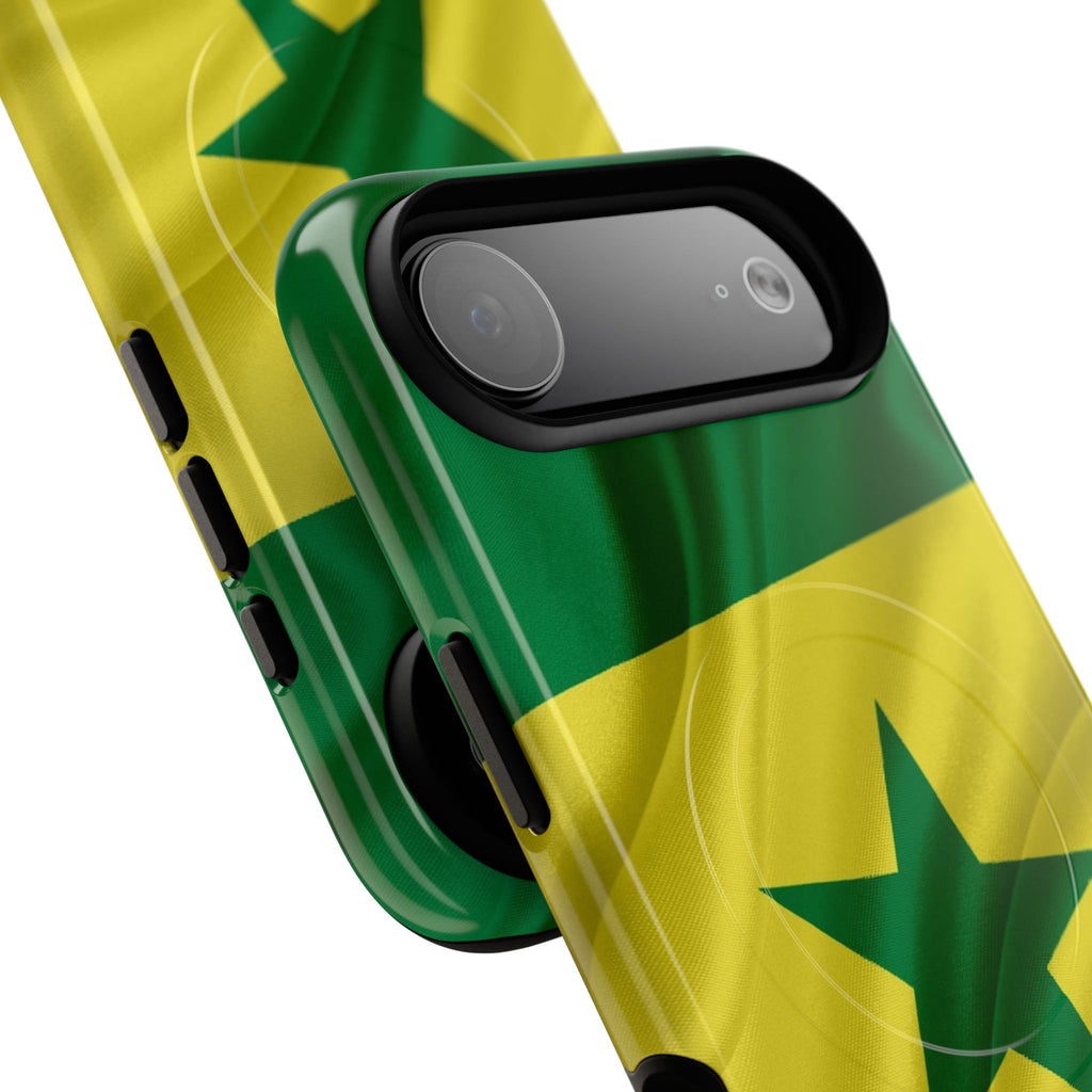Senegalese Patriot Tough Magnetic Protective Phone Cases: iPhones 16 (Pro, 16 Pro Max, Plus), iPhones 17 (Air, Pro, Pro Max) - {{variant_title}} | litemerch