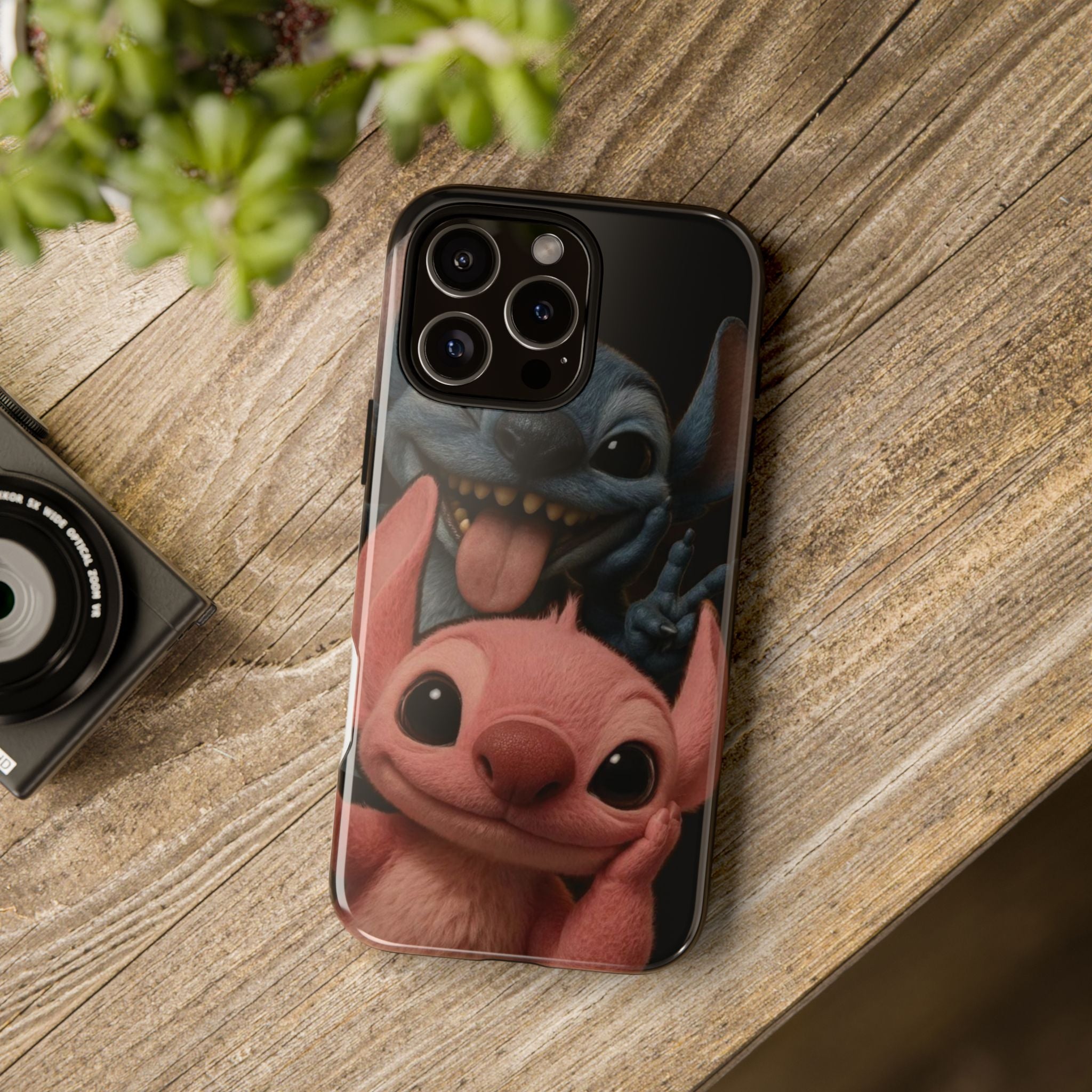 Phone Case, Cute Stitch Duo Protective Covers: iPhones 16 (Pro, 16 Pro Max, Plus), iPhones 17,(Air, Pro, Pro Max) - {{variant_title}} | litemerch