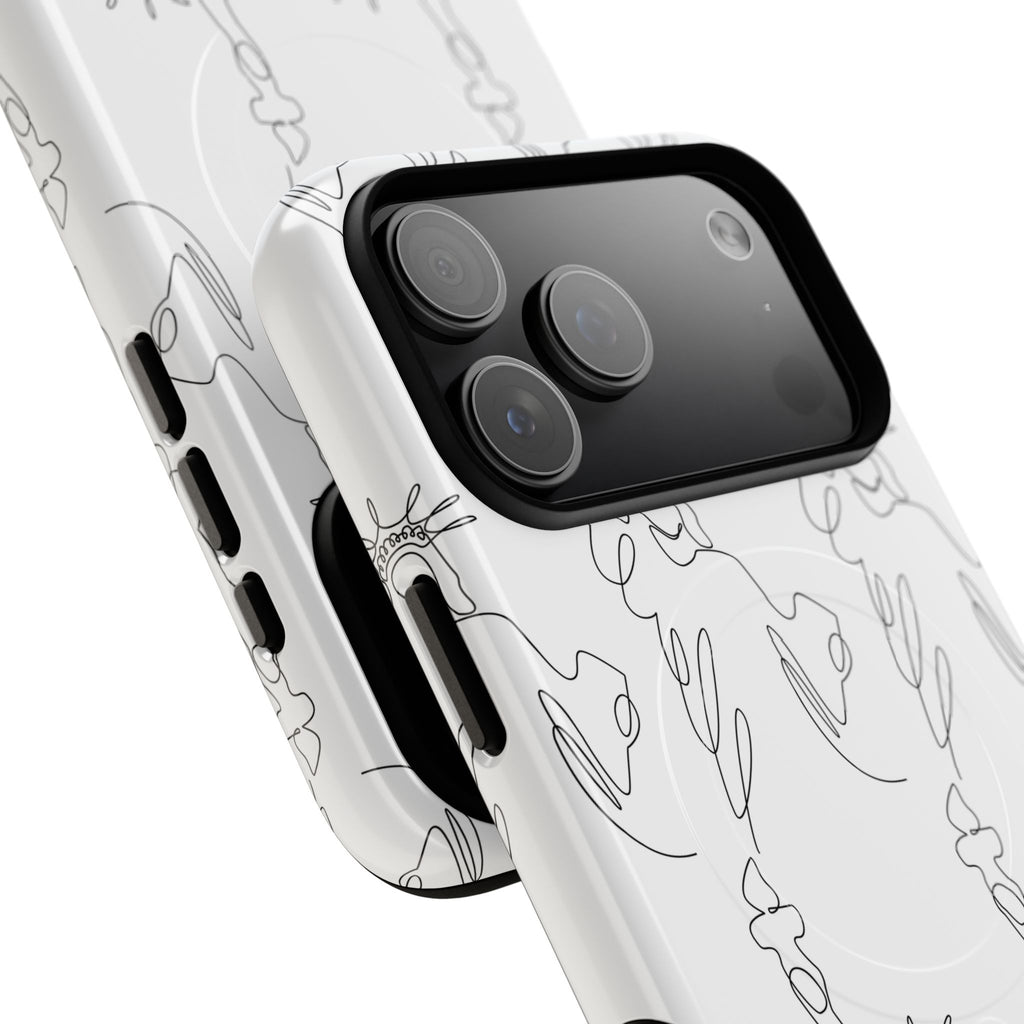 Statue of Liberty Doodle MagSafe Tough iPhone Case - {{variant_title}} | litemerch