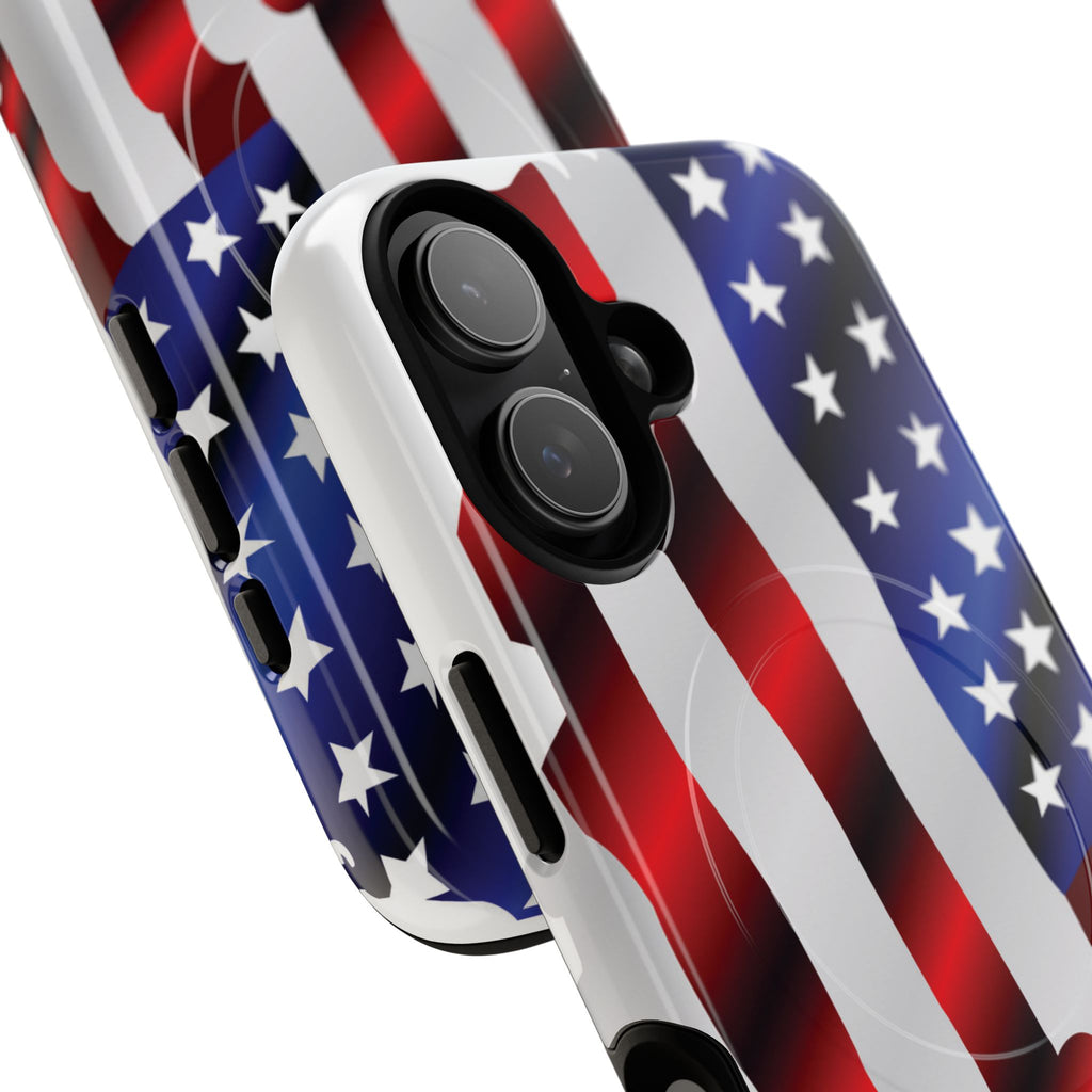 American Patriot, Tough Magnetic Phone Cases: iPhones 16 (Pro, 16 Pro Max, Plus), iPhones 17 (Air, Pro, Pro Max) - {{variant_title}} | litemerch