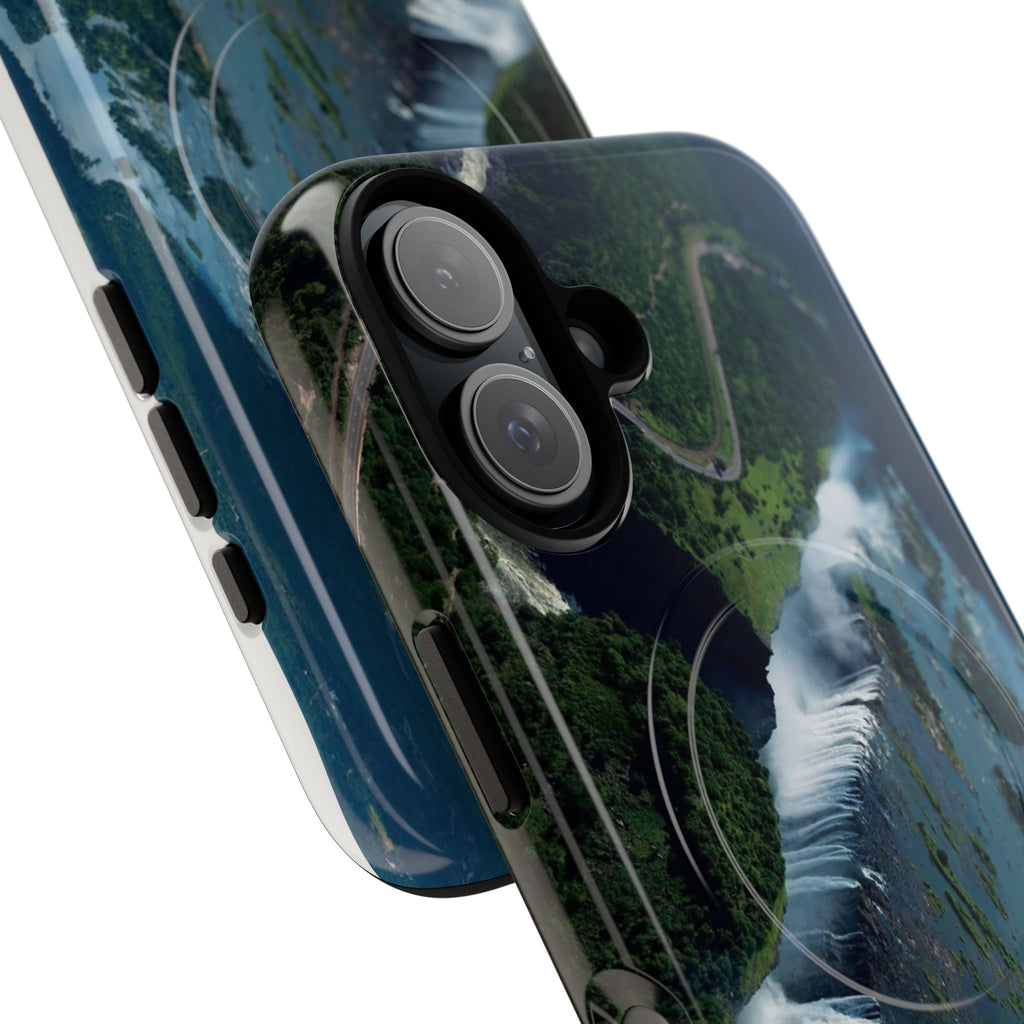 Victoria Falls Magnetic Tough Case, Glossy & Matte: iPhones 16 (Pro, 16 Pro Max, Plus), iPhones 17 (Air, Pro, Pro Max) - {{variant_title}} | litemerch