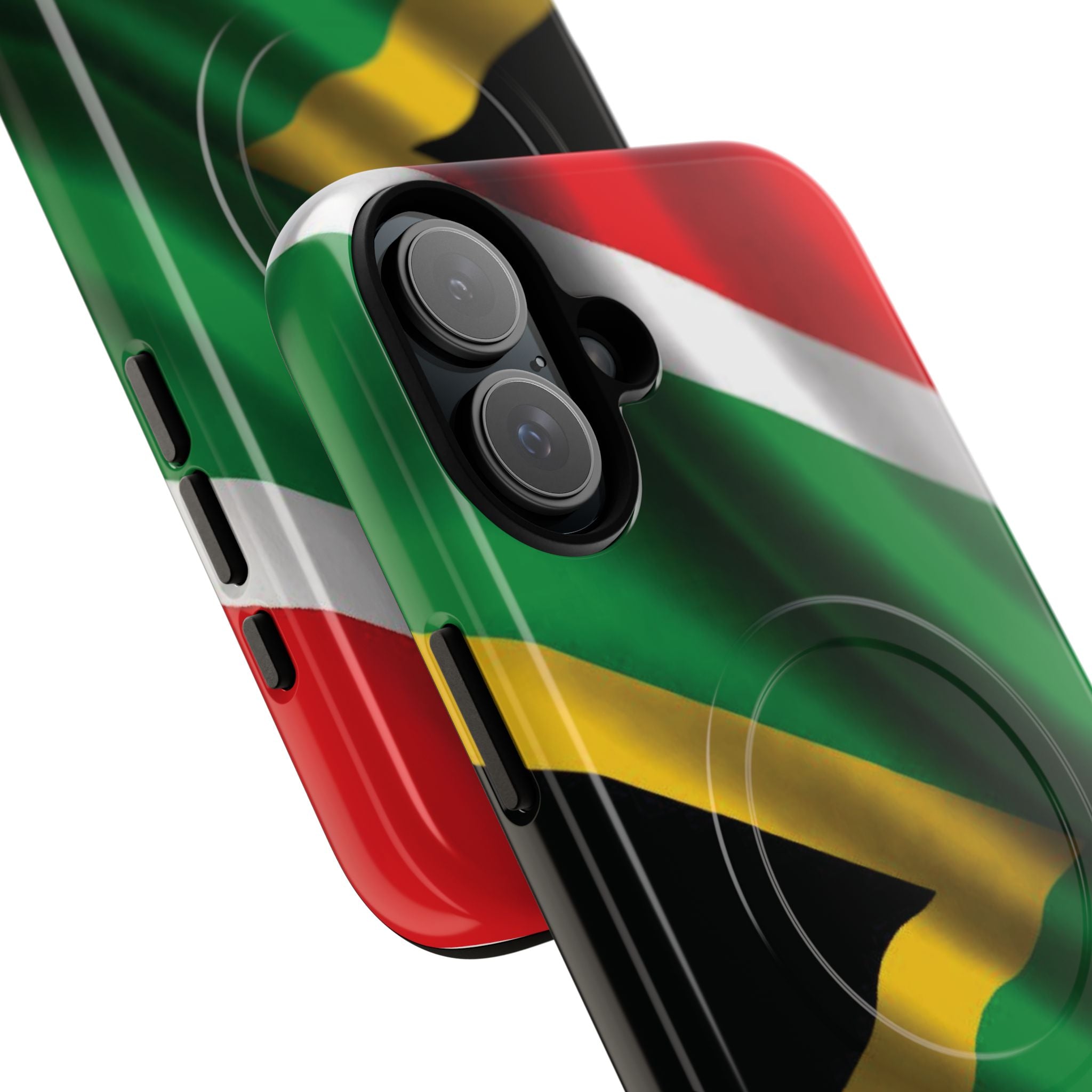 South African Patriot Tough Magnetic Phone Case — Protective Magnetic Snap-On Cover - {{variant_title}} | litemerch