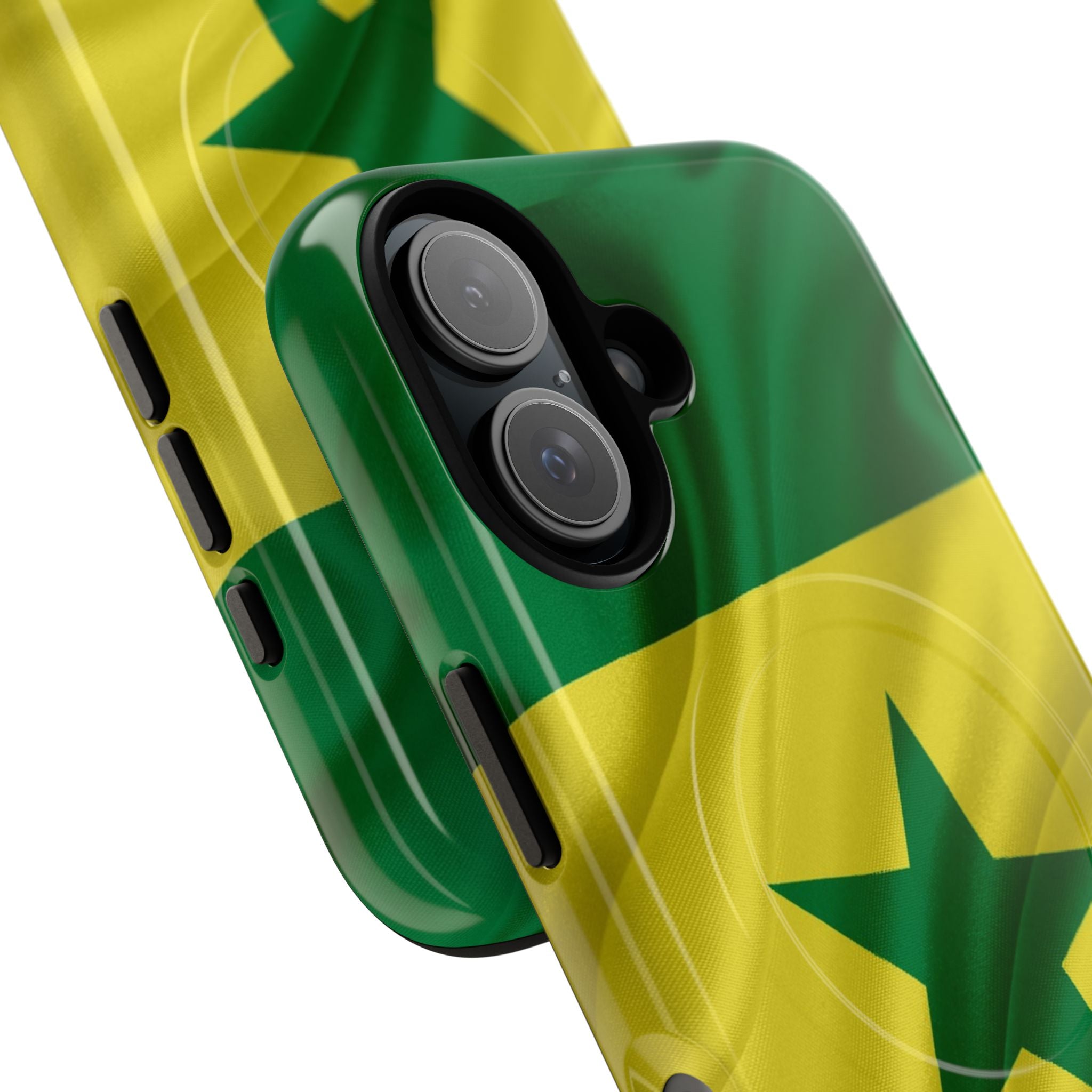 Senegalese Patriot Tough Magnetic Protective Phone Cases: iPhones 16 (Pro, 16 Pro Max, Plus), iPhones 17 (Air, Pro, Pro Max) - {{variant_title}} | litemerch
