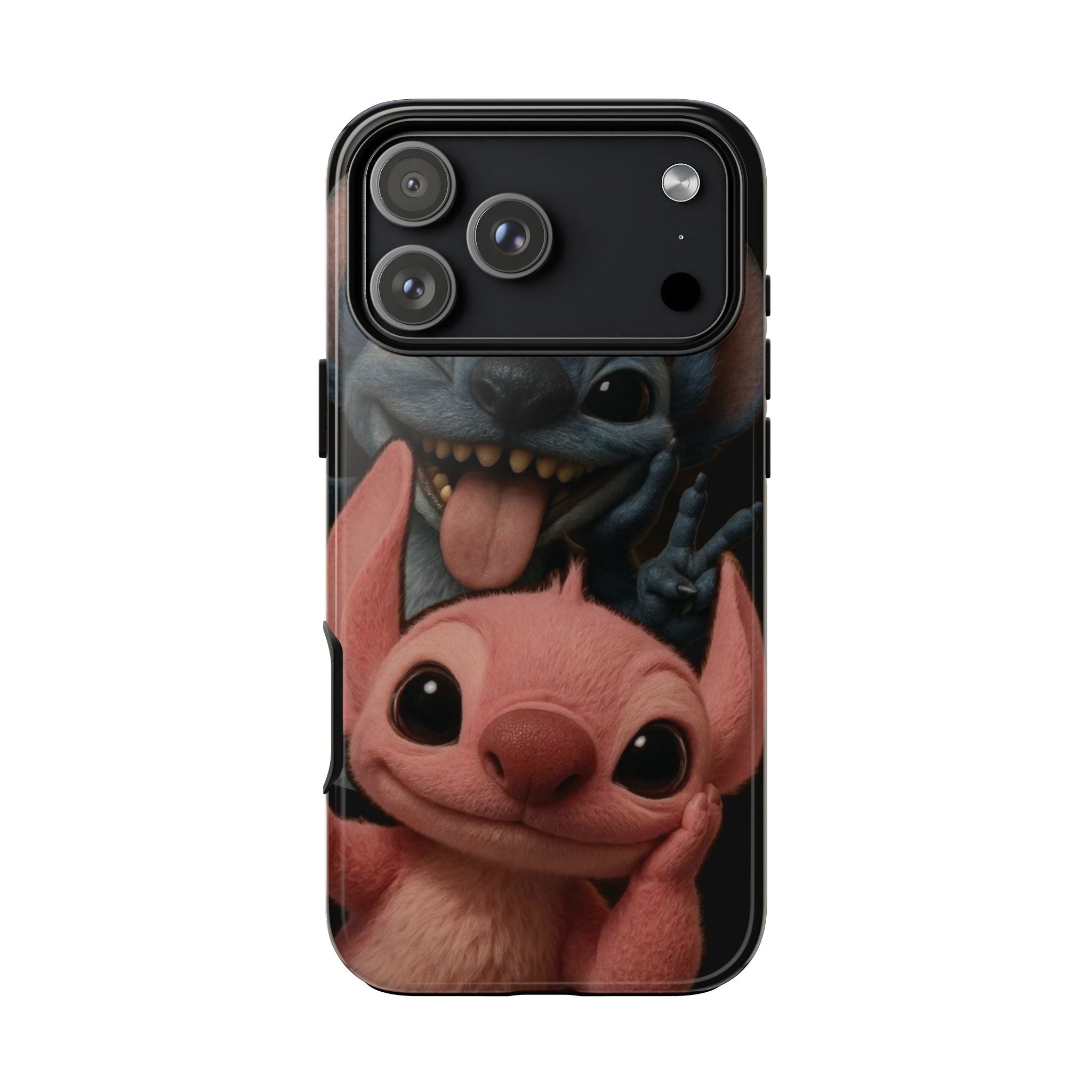Phone Case, Cute Stitch Duo Protective Covers: iPhones 16 (Pro, 16 Pro Max, Plus), iPhones 17,(Air, Pro, Pro Max) - {{variant_title}} | litemerch