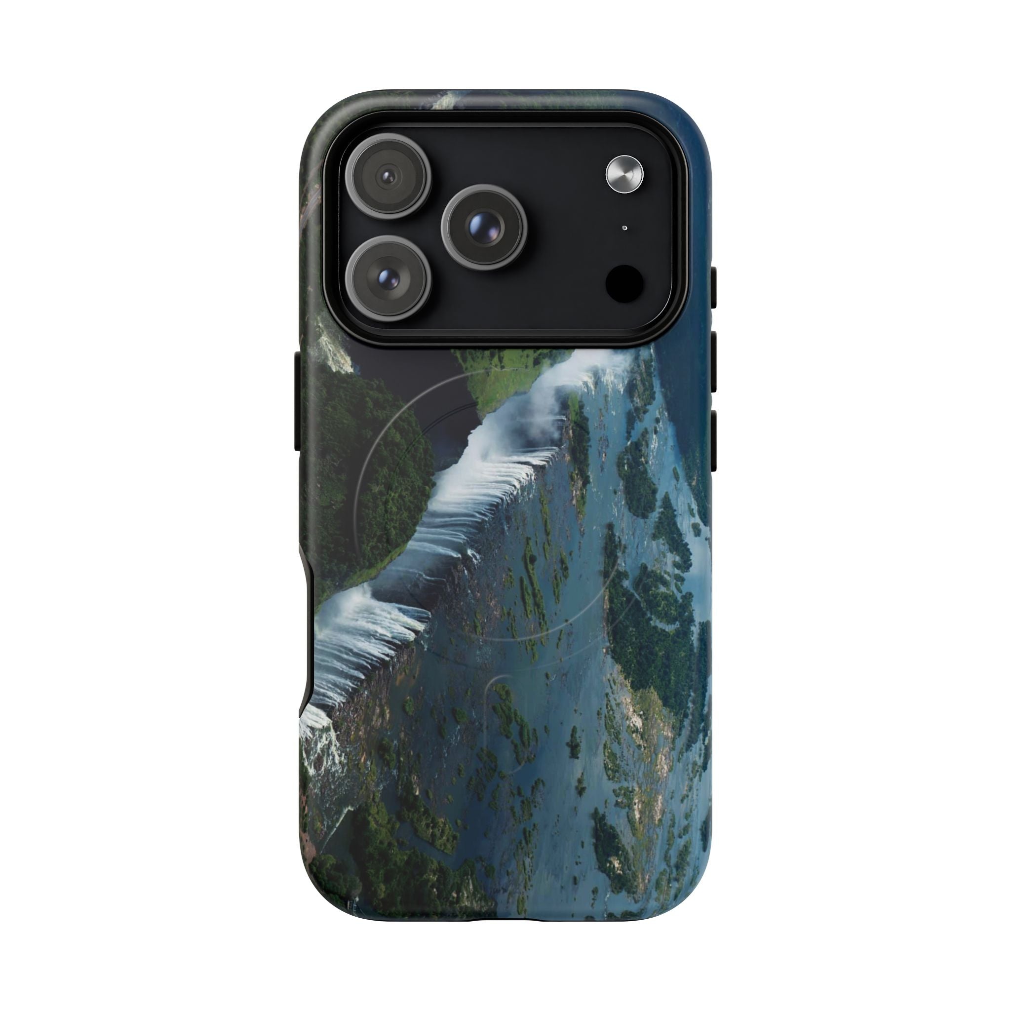 Victoria Falls Magnetic Tough Case, Glossy & Matte: iPhones 16 (Pro, 16 Pro Max, Plus), iPhones 17 (Air, Pro, Pro Max) - {{variant_title}} | litemerch
