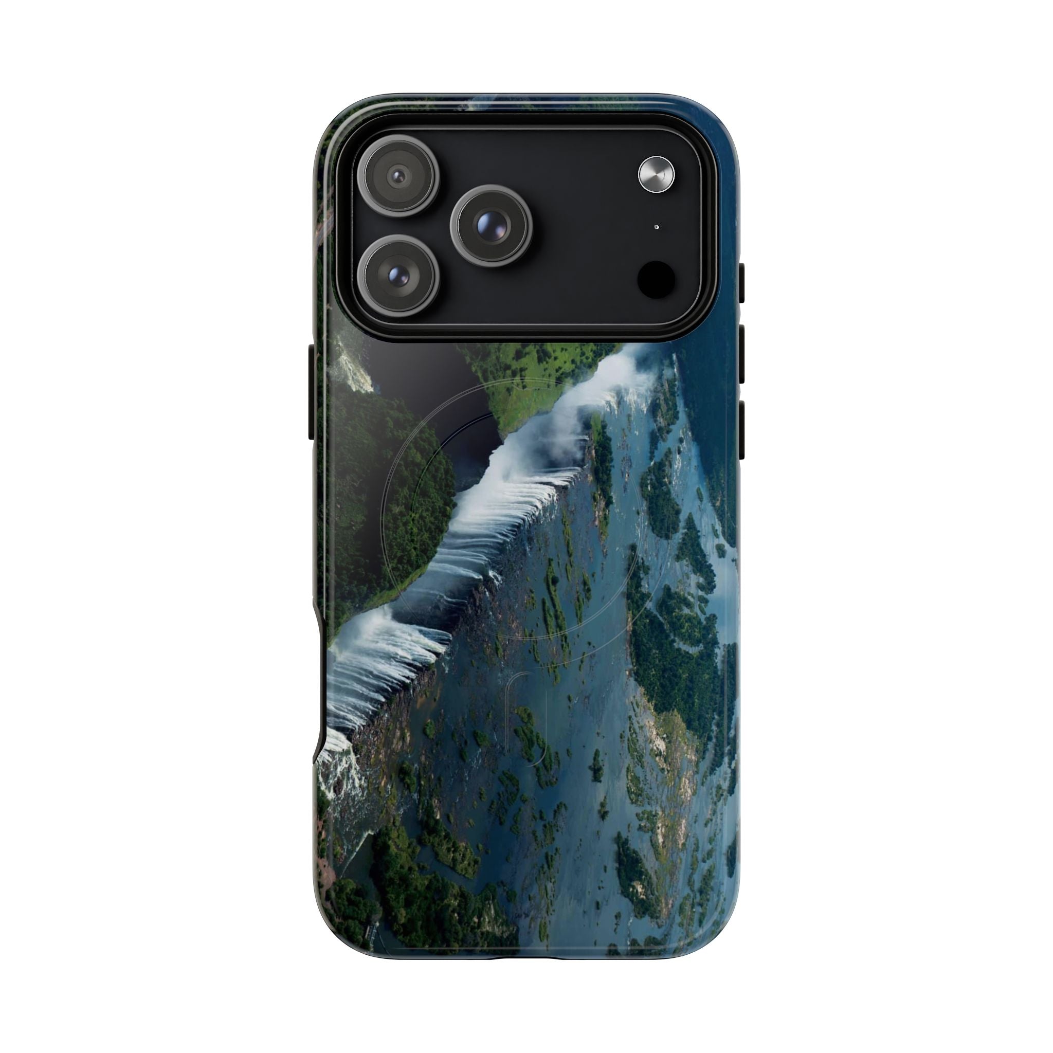 Victoria Falls Magnetic Tough Case, Glossy & Matte: iPhones 16 (Pro, 16 Pro Max, Plus), iPhones 17 (Air, Pro, Pro Max) - {{variant_title}} | litemerch