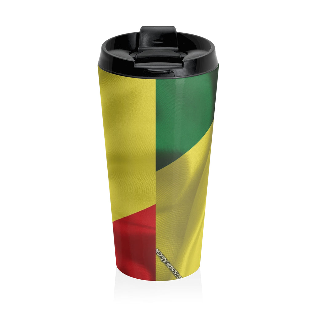 Senegalese Patriot Stainless Steel Travel Mug — Insulated Patriotic Coffee Tumbler | Senegal - {{variant_title}} | litemerch