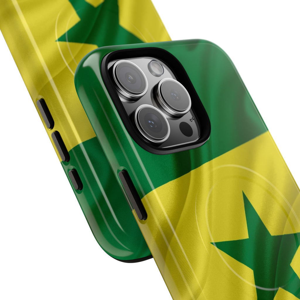 Senegalese Patriot Tough Magnetic Protective Phone Cases: iPhones 16 (Pro, 16 Pro Max, Plus), iPhones 17 (Air, Pro, Pro Max) - {{variant_title}} | litemerch
