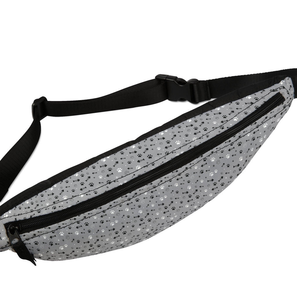 Silver Glitter Speckle Fanny Pack — Unisex Waist Bag for Festivals & Travel - {{variant_title}} | litemerch