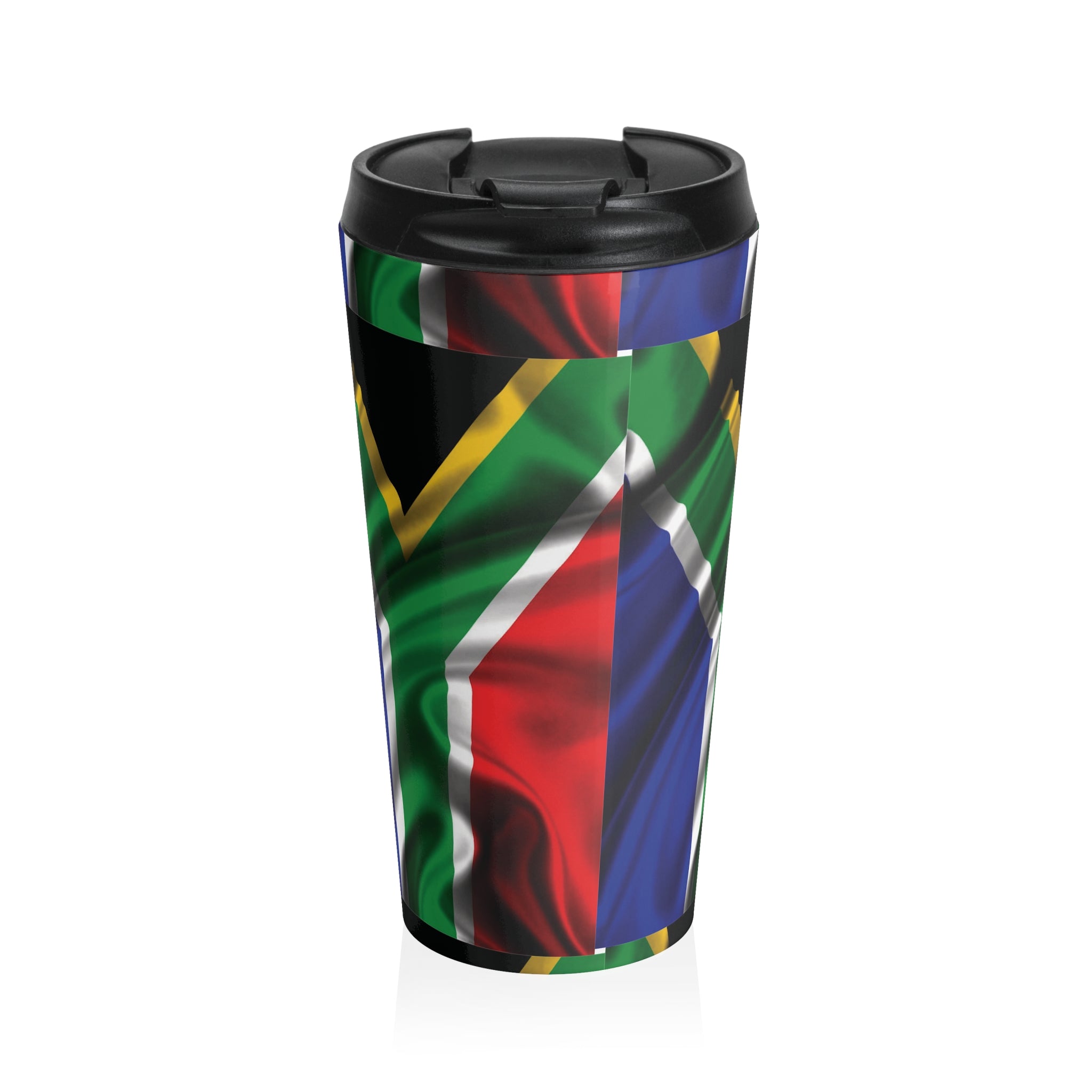 South African Stainless Steel Travel Mug — Patriotic Insulated Tumbler - {{variant_title}} | litemerch