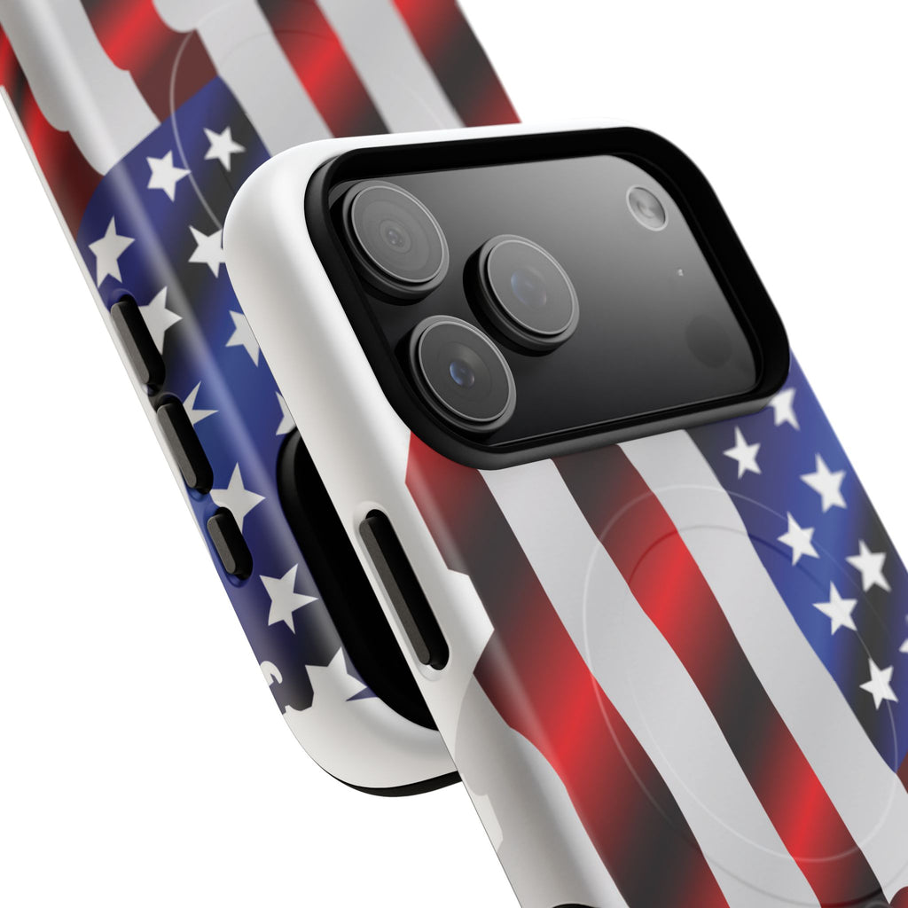 American Patriot, Tough Magnetic Phone Cases: iPhones 16 (Pro, 16 Pro Max, Plus), iPhones 17 (Air, Pro, Pro Max) - {{variant_title}} | litemerch