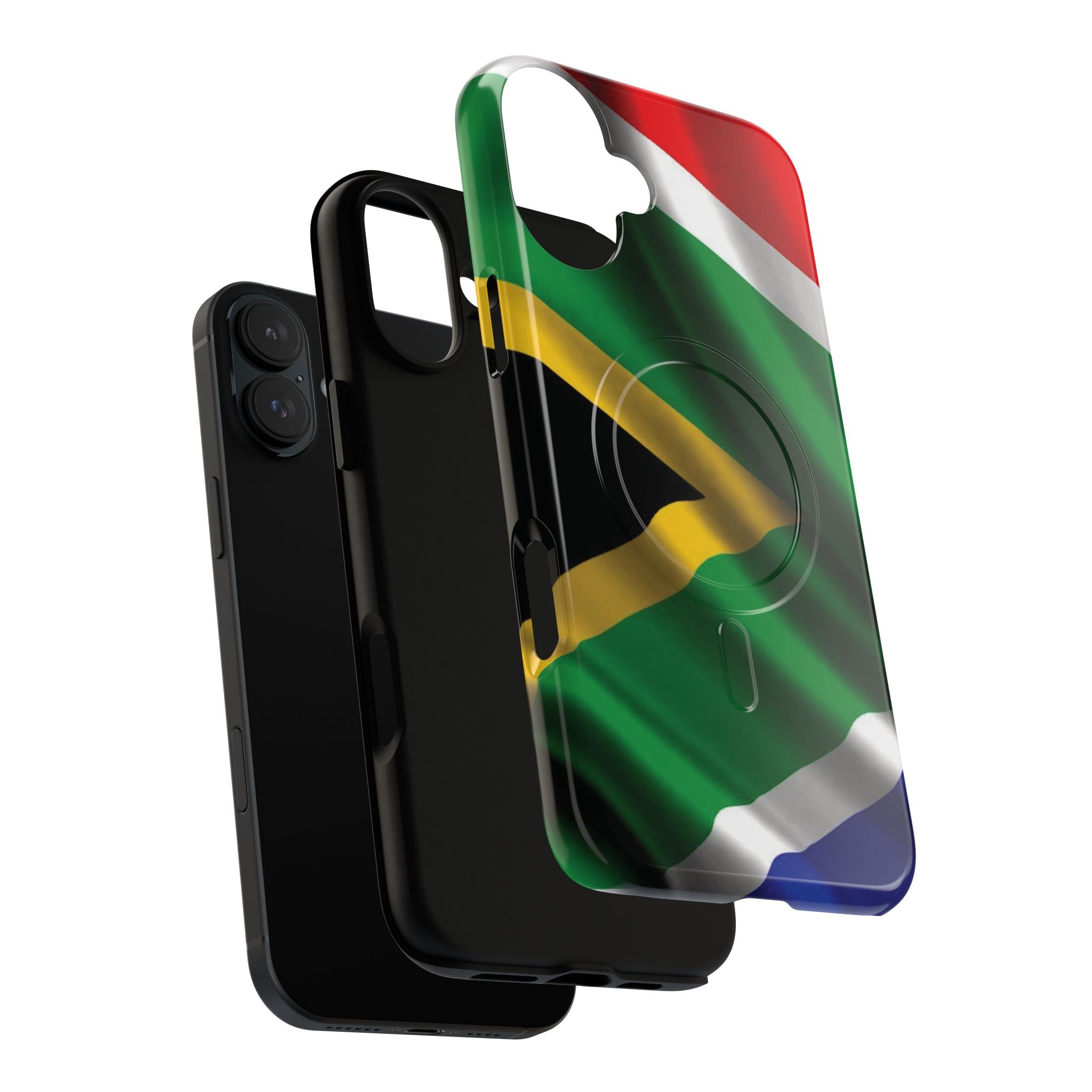 South African Patriot Tough Magnetic Phone Case — Protective Magnetic Snap-On Cover - {{variant_title}} | litemerch