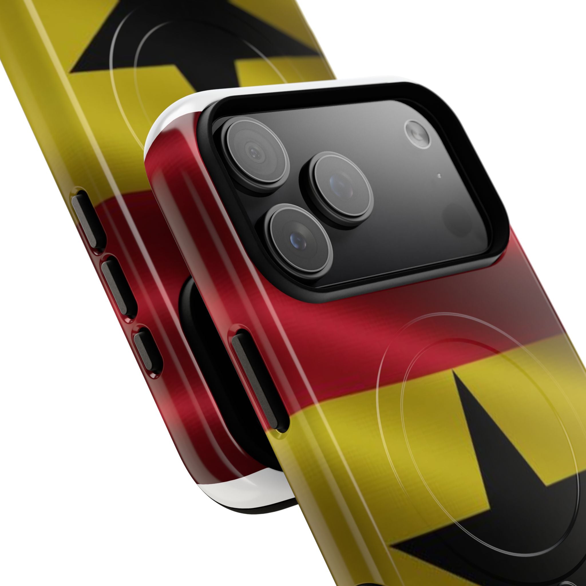 Ghana Tough Magnetic, Protective Phone Cases: iPhones 16 (Pro, 16 Pro Max, Plus), iPhones 17 (Air, Pro, Pro Max) - {{variant_title}} | litemerch