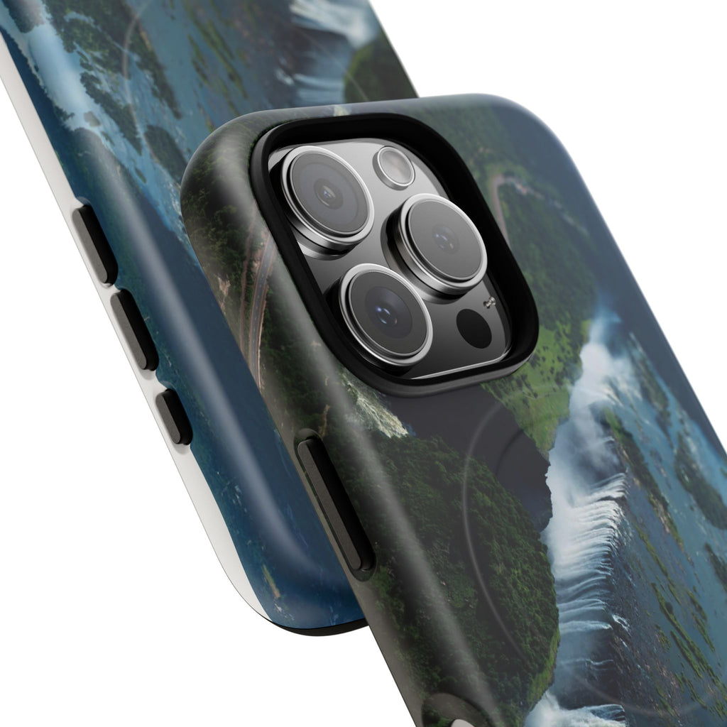 Victoria Falls Magnetic Tough Case, Glossy & Matte: iPhones 16 (Pro, 16 Pro Max, Plus), iPhones 17 (Air, Pro, Pro Max) - {{variant_title}} | litemerch