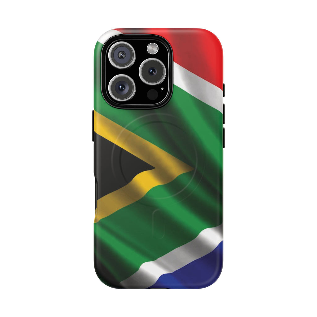 South African Patriot Tough Magnetic Phone Case — Protective Magnetic Snap-On Cover - {{variant_title}} | litemerch