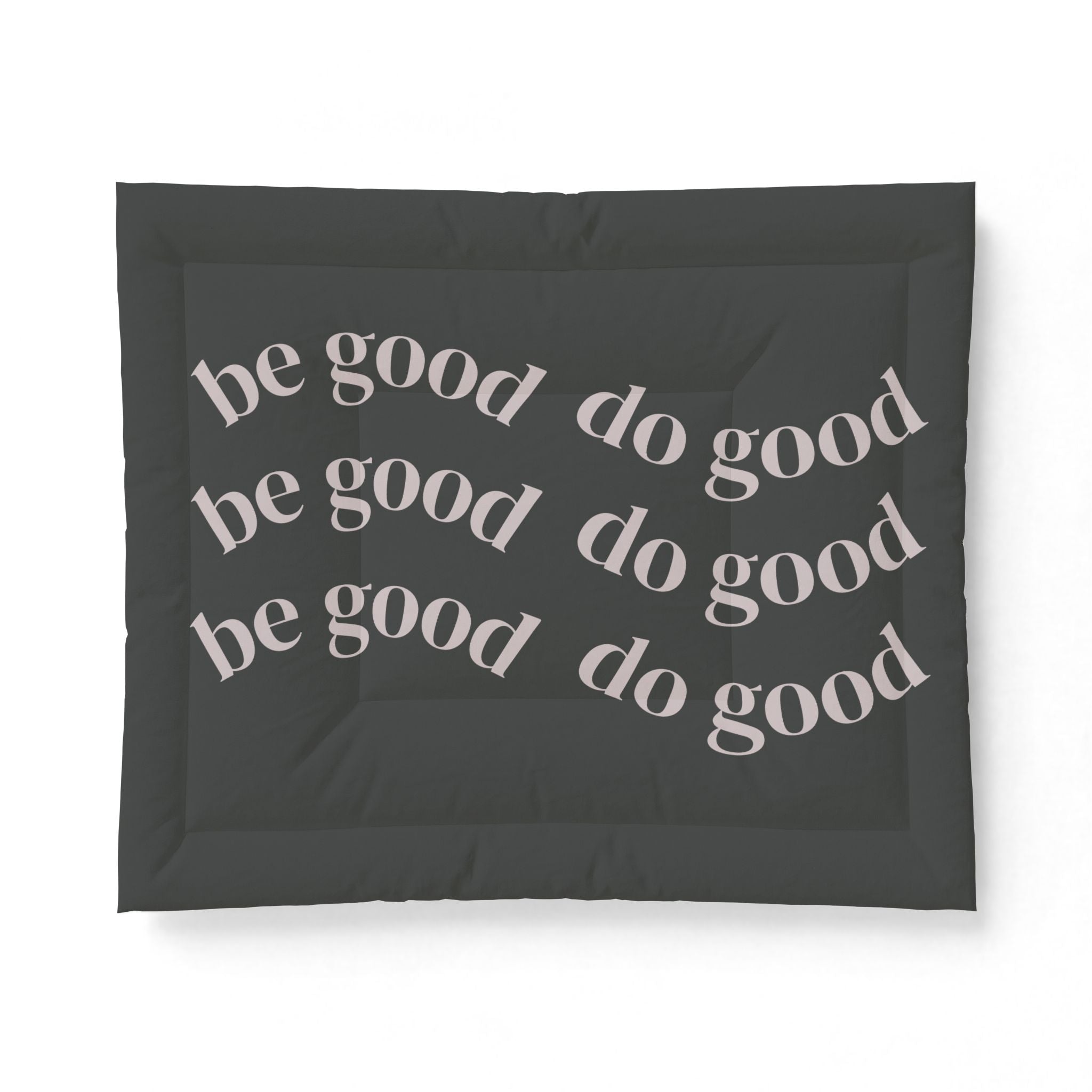 Be Good Do Good Cotton Comforter Throw - {{variant_title}} | litemerch