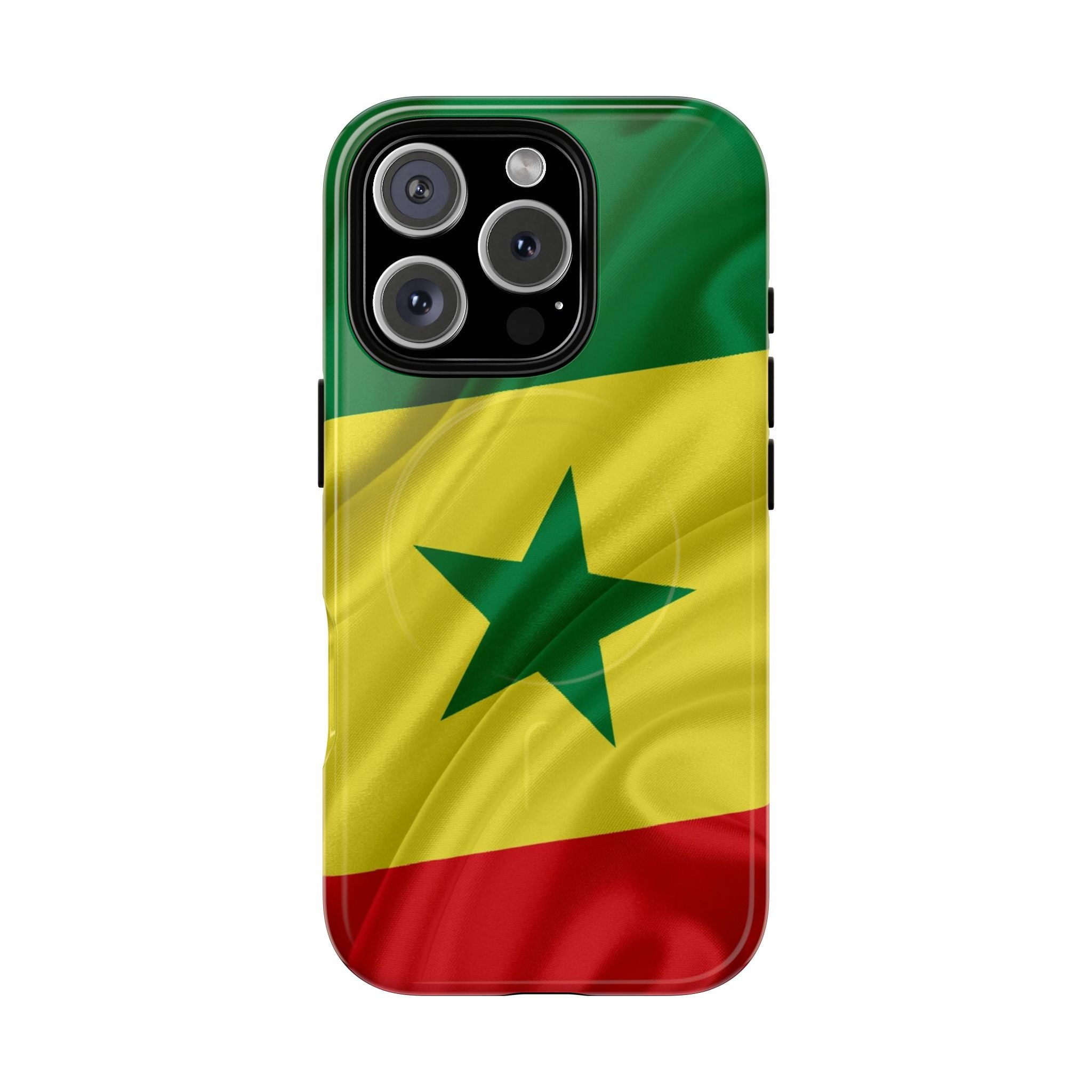 Senegalese Patriot Tough Magnetic Protective Phone Cases: iPhones 16 (Pro, 16 Pro Max, Plus), iPhones 17 (Air, Pro, Pro Max) - {{variant_title}} | litemerch