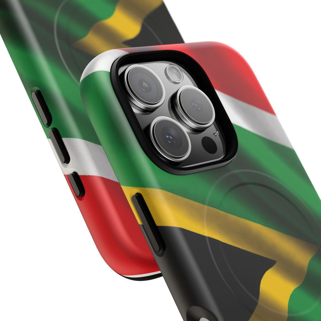 South African Patriot Tough Magnetic Phone Case — Protective Magnetic Snap-On Cover - {{variant_title}} | litemerch