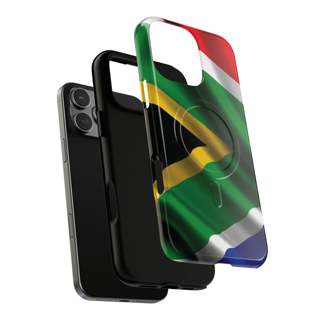South African Patriot Tough Magnetic Phone Case — Protective Magnetic Snap-On Cover - {{variant_title}} | litemerch