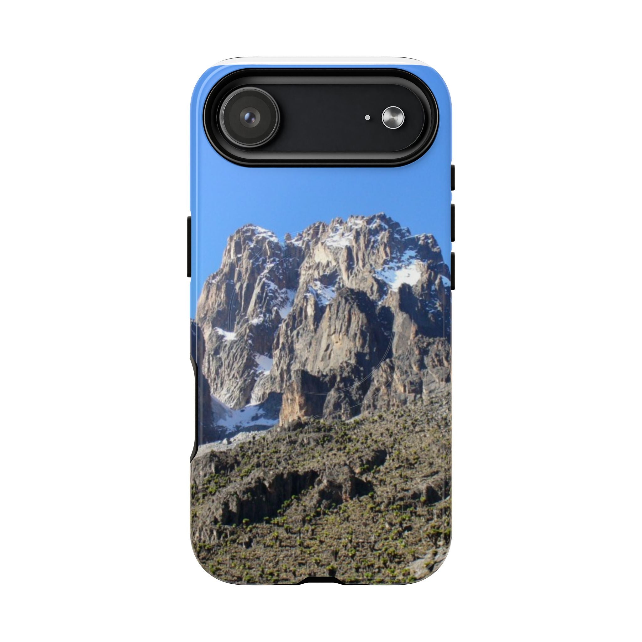 Mount Kenya Peak Tough Magnetic Phone Cases: iPhones 16 (Pro, 16 Pro Max, Plus), iPhones 17 (Air, Pro, Pro Max) - {{variant_title}} | litemerch