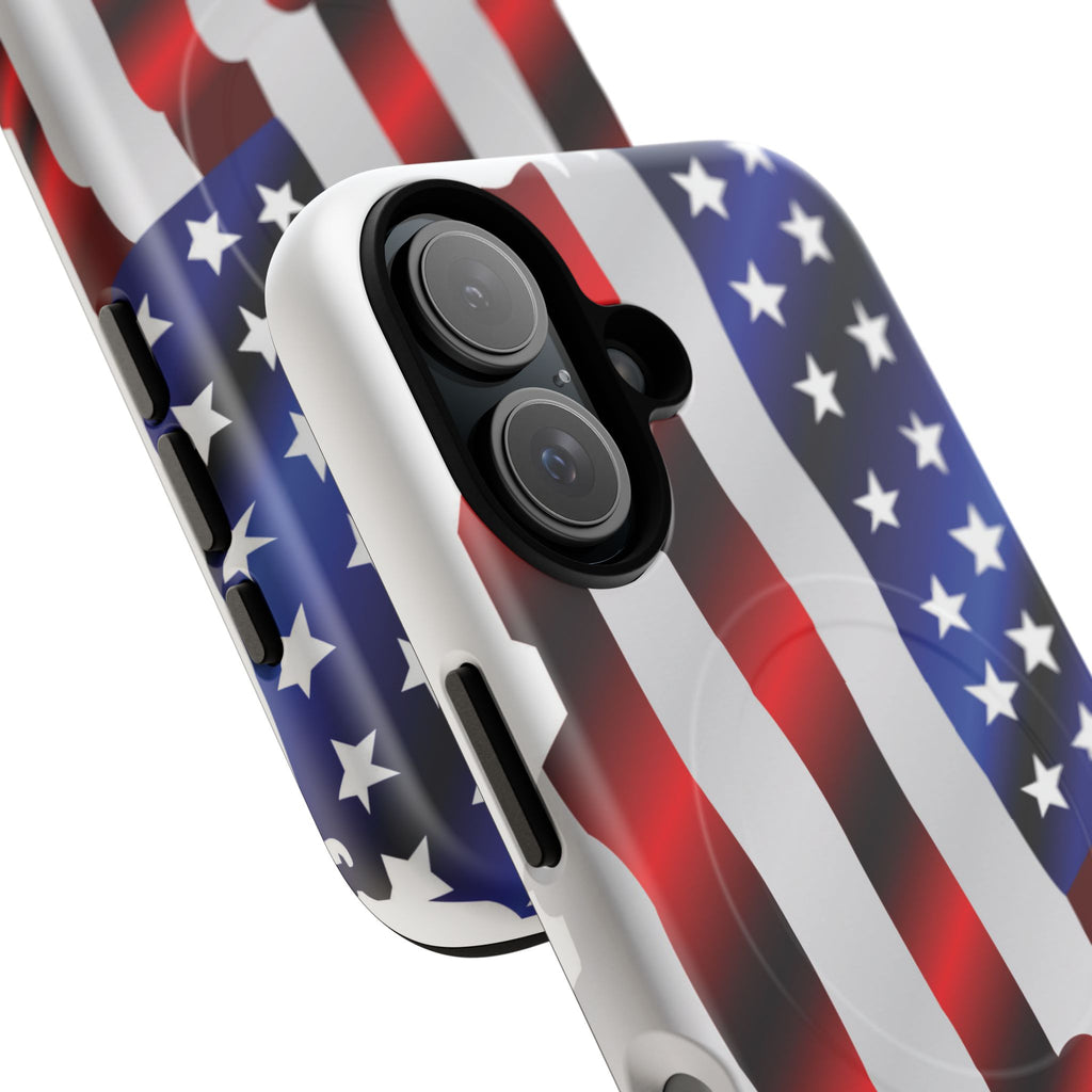 American Patriot, Tough Magnetic Phone Cases: iPhones 16 (Pro, 16 Pro Max, Plus), iPhones 17 (Air, Pro, Pro Max) - {{variant_title}} | litemerch