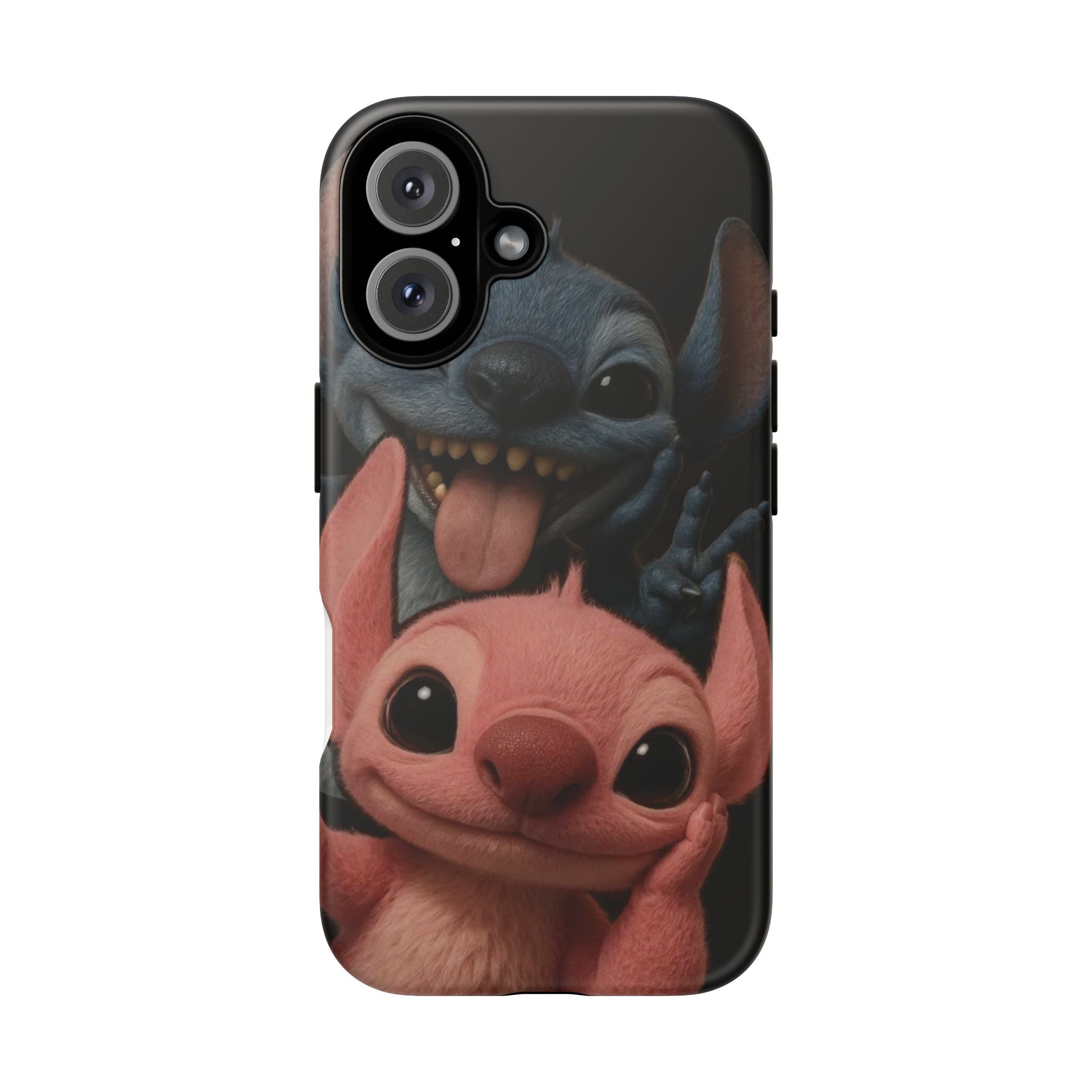 Phone Case, Cute Stitch Duo Protective Covers: iPhones 16 (Pro, 16 Pro Max, Plus), iPhones 17,(Air, Pro, Pro Max) - {{variant_title}} | litemerch