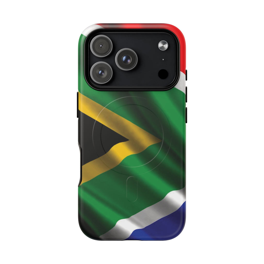 South African Patriot Tough Magnetic Phone Case — Protective Magnetic Snap-On Cover - {{variant_title}} | litemerch