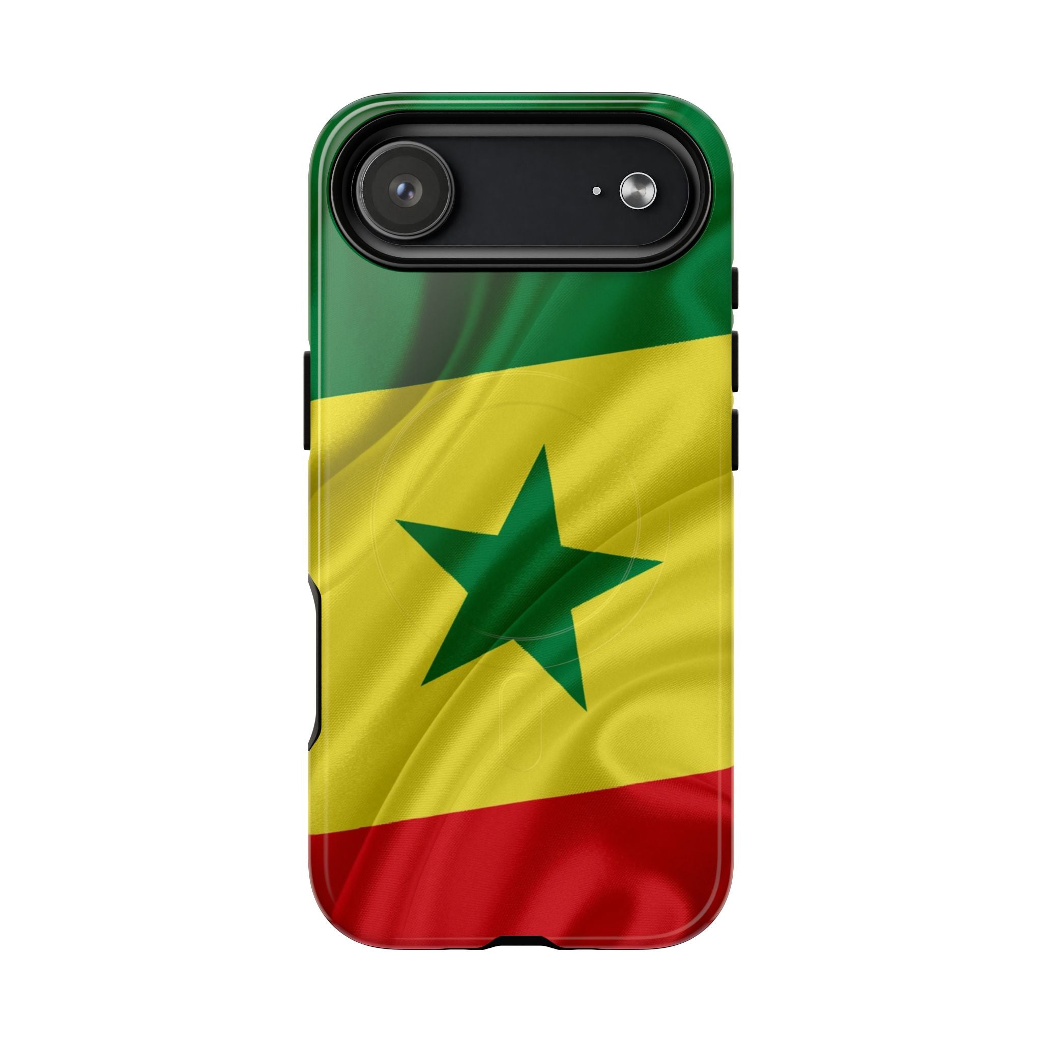 Senegalese Patriot Tough Magnetic Protective Phone Cases: iPhones 16 (Pro, 16 Pro Max, Plus), iPhones 17 (Air, Pro, Pro Max) - {{variant_title}} | litemerch