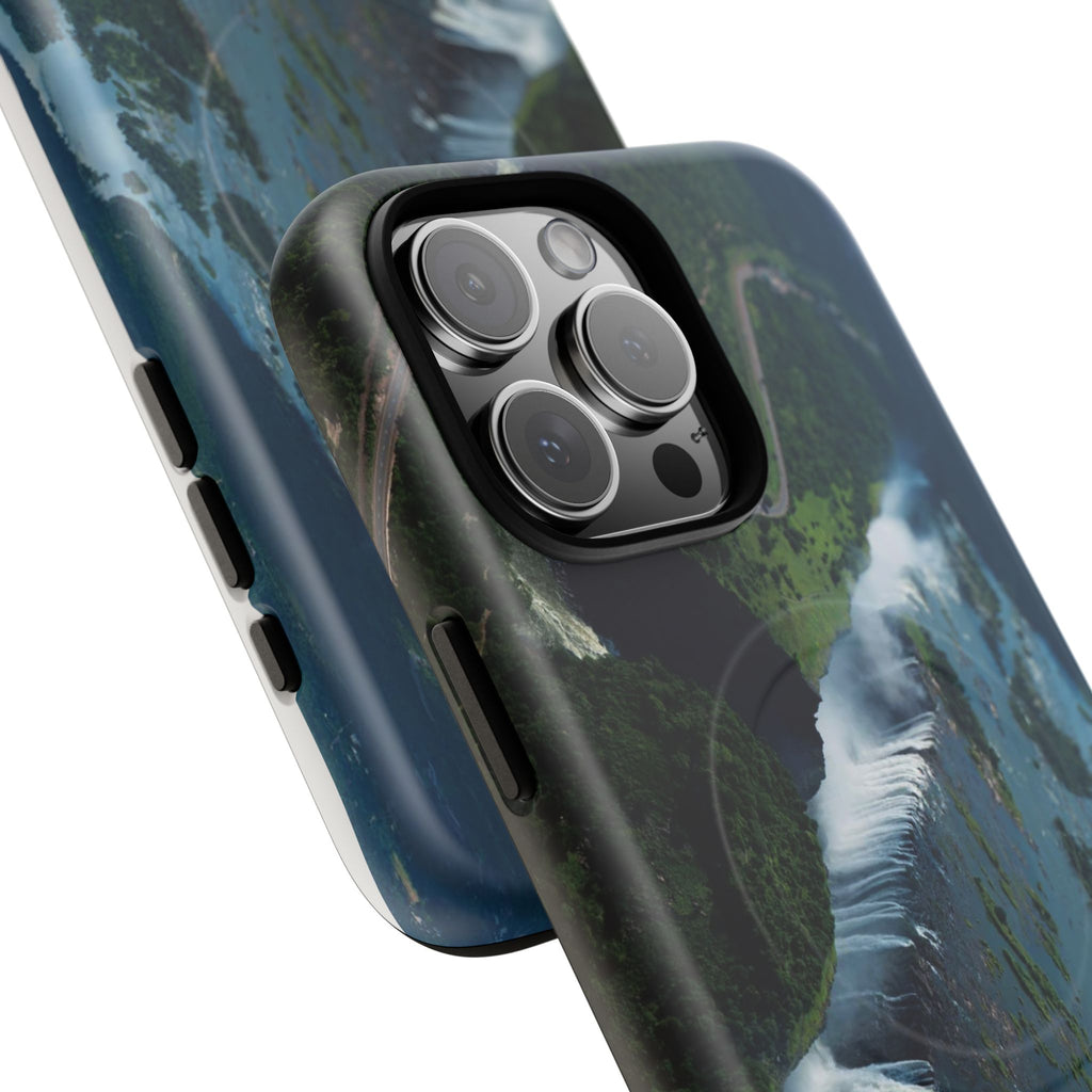 Victoria Falls Magnetic Tough Case, Glossy & Matte: iPhones 16 (Pro, 16 Pro Max, Plus), iPhones 17 (Air, Pro, Pro Max) - {{variant_title}} | litemerch