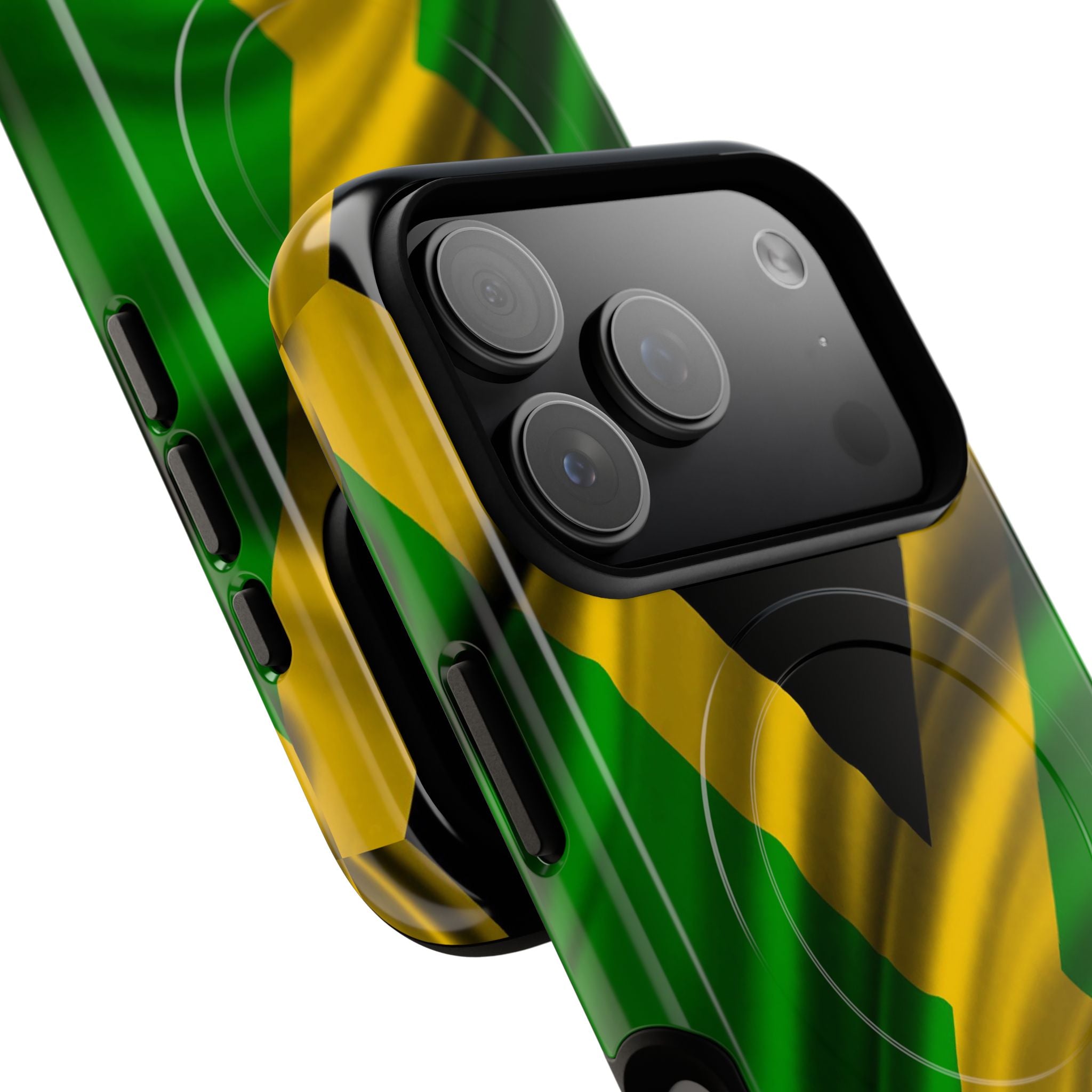 Jamaica Tough Magnetic Phone Cover Cases: iPhones 16 (Pro, 16 Pro Max, Plus), iPhones 17 (Air, Pro, Pro Max) - {{variant_title}} | litemerch