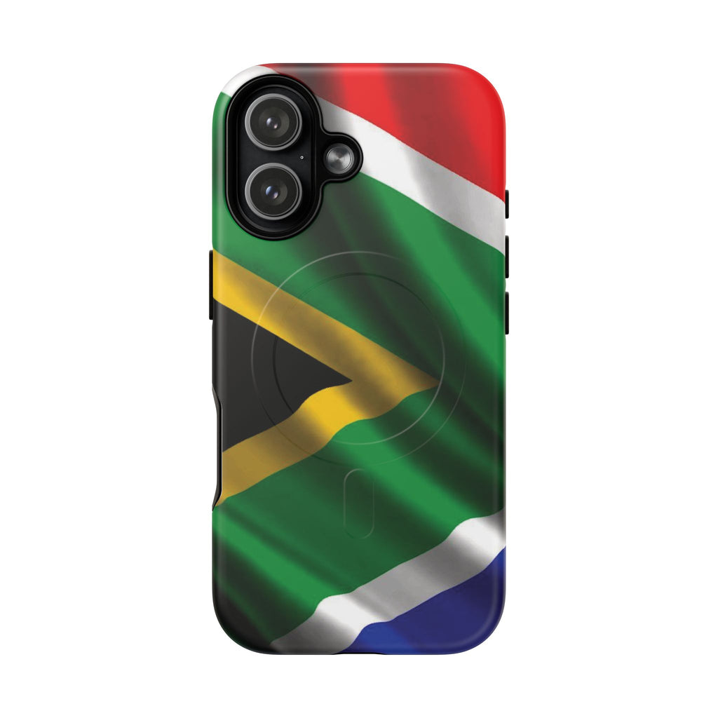 South African Patriot Tough Magnetic Phone Case — Protective Magnetic Snap-On Cover - {{variant_title}} | litemerch