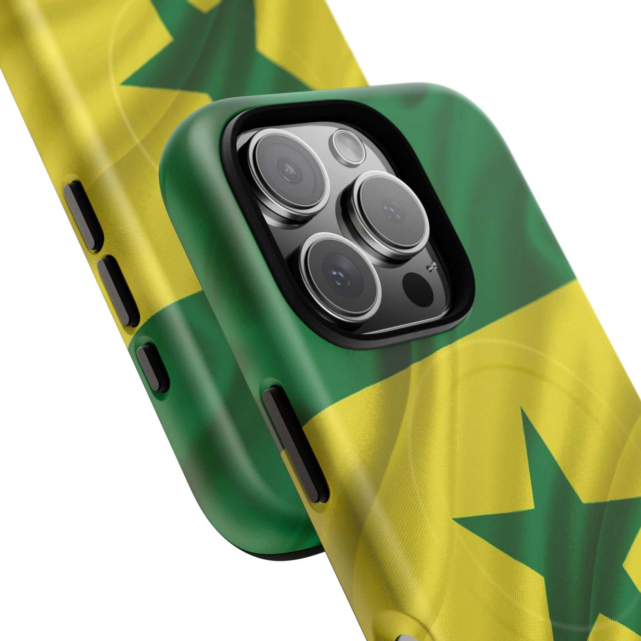 Senegalese Patriot Tough Magnetic Protective Phone Cases: iPhones 16 (Pro, 16 Pro Max, Plus), iPhones 17 (Air, Pro, Pro Max) - {{variant_title}} | litemerch