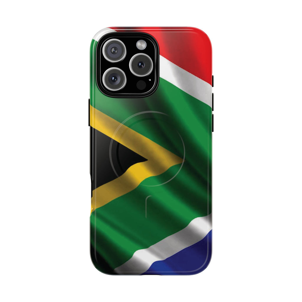 South African Patriot Tough Magnetic Phone Case — Protective Magnetic Snap-On Cover - {{variant_title}} | litemerch