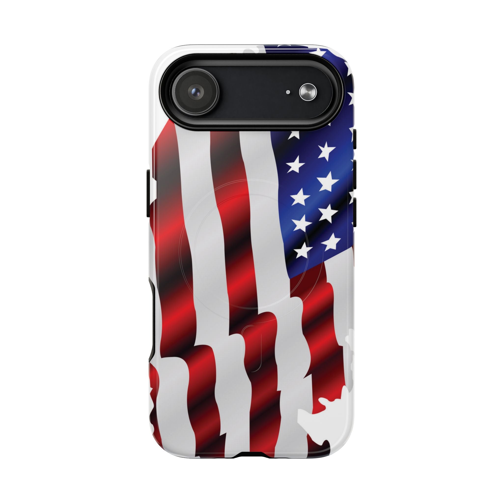 American Patriot, Tough Magnetic Phone Cases: iPhones 16 (Pro, 16 Pro Max, Plus), iPhones 17 (Air, Pro, Pro Max) - {{variant_title}} | litemerch