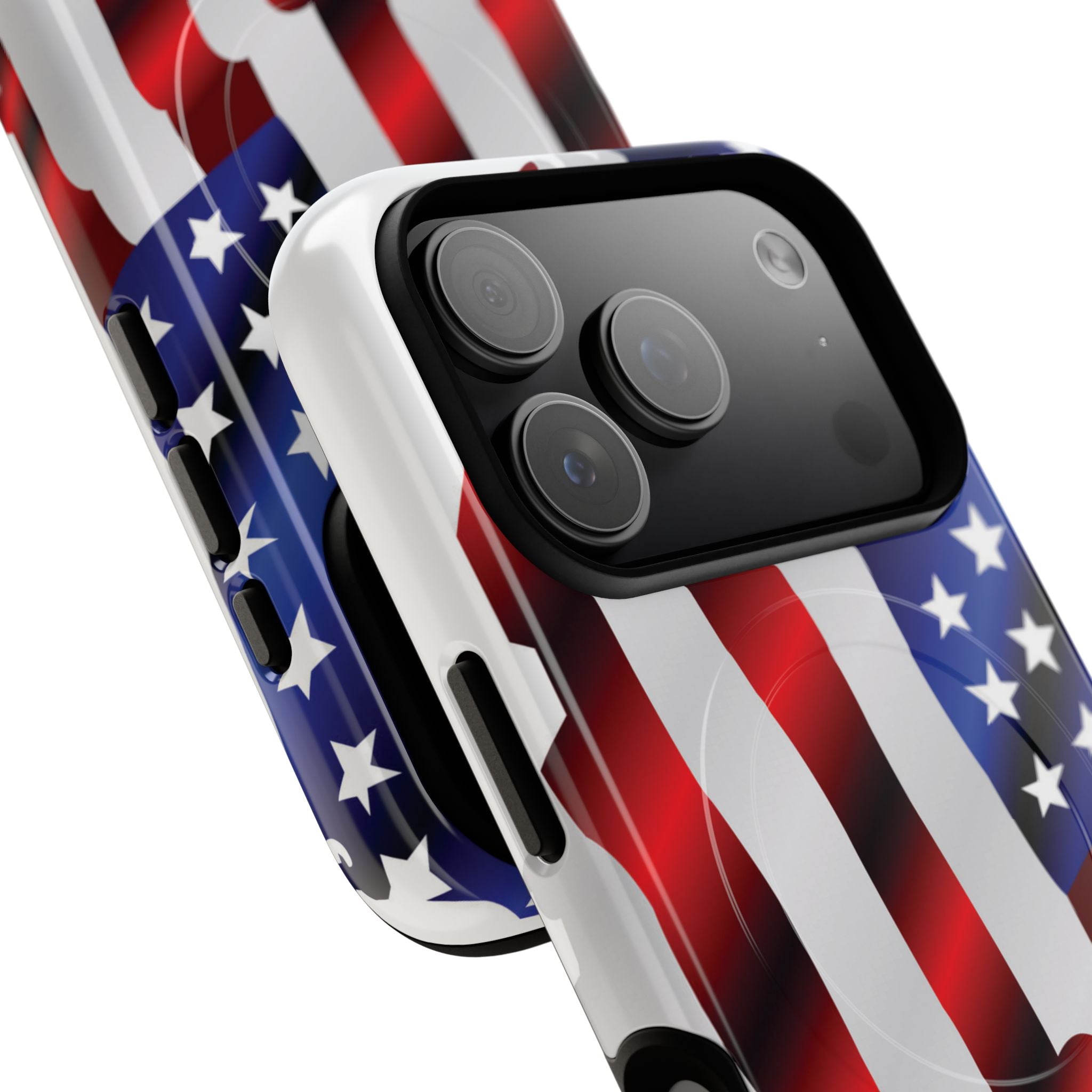 American Patriot, Tough Magnetic Phone Cases: iPhones 16 (Pro, 16 Pro Max, Plus), iPhones 17 (Air, Pro, Pro Max) - {{variant_title}} | litemerch