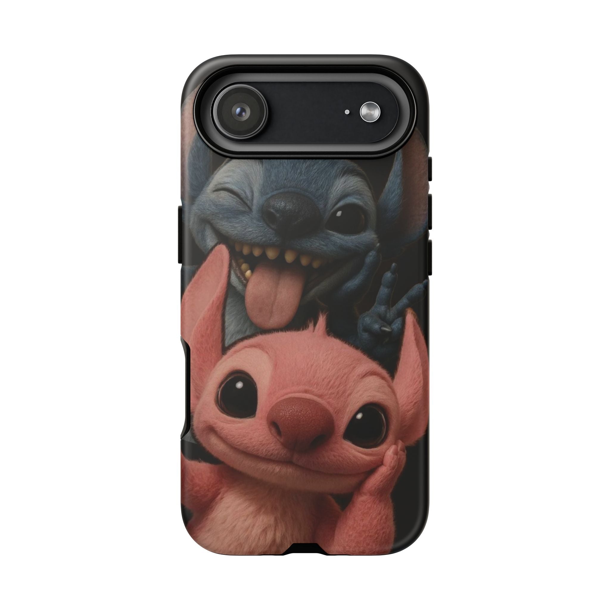Phone Case, Cute Stitch Duo Protective Covers: iPhones 16 (Pro, 16 Pro Max, Plus), iPhones 17,(Air, Pro, Pro Max) - {{variant_title}} | litemerch