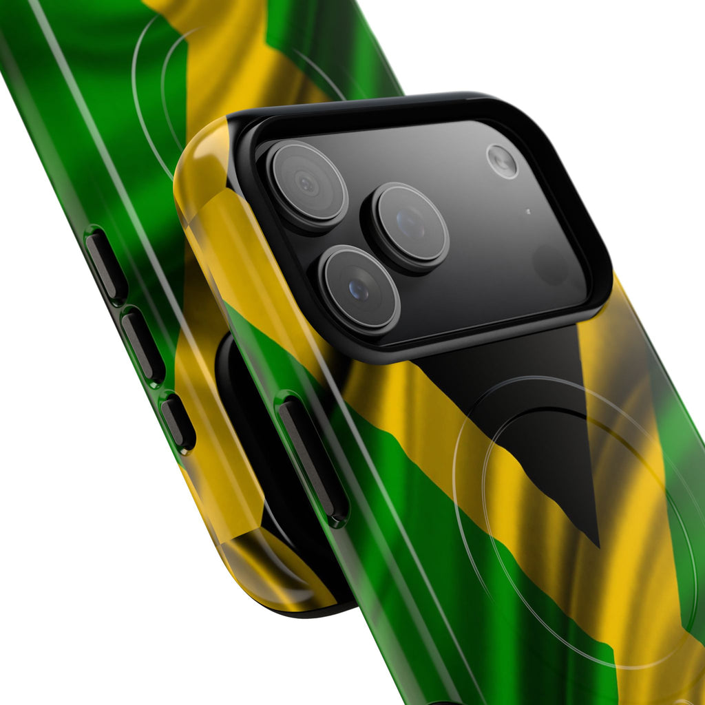 Jamaica Tough Magnetic Phone Cover Cases: iPhones 16 (Pro, 16 Pro Max, Plus), iPhones 17 (Air, Pro, Pro Max) - {{variant_title}} | litemerch