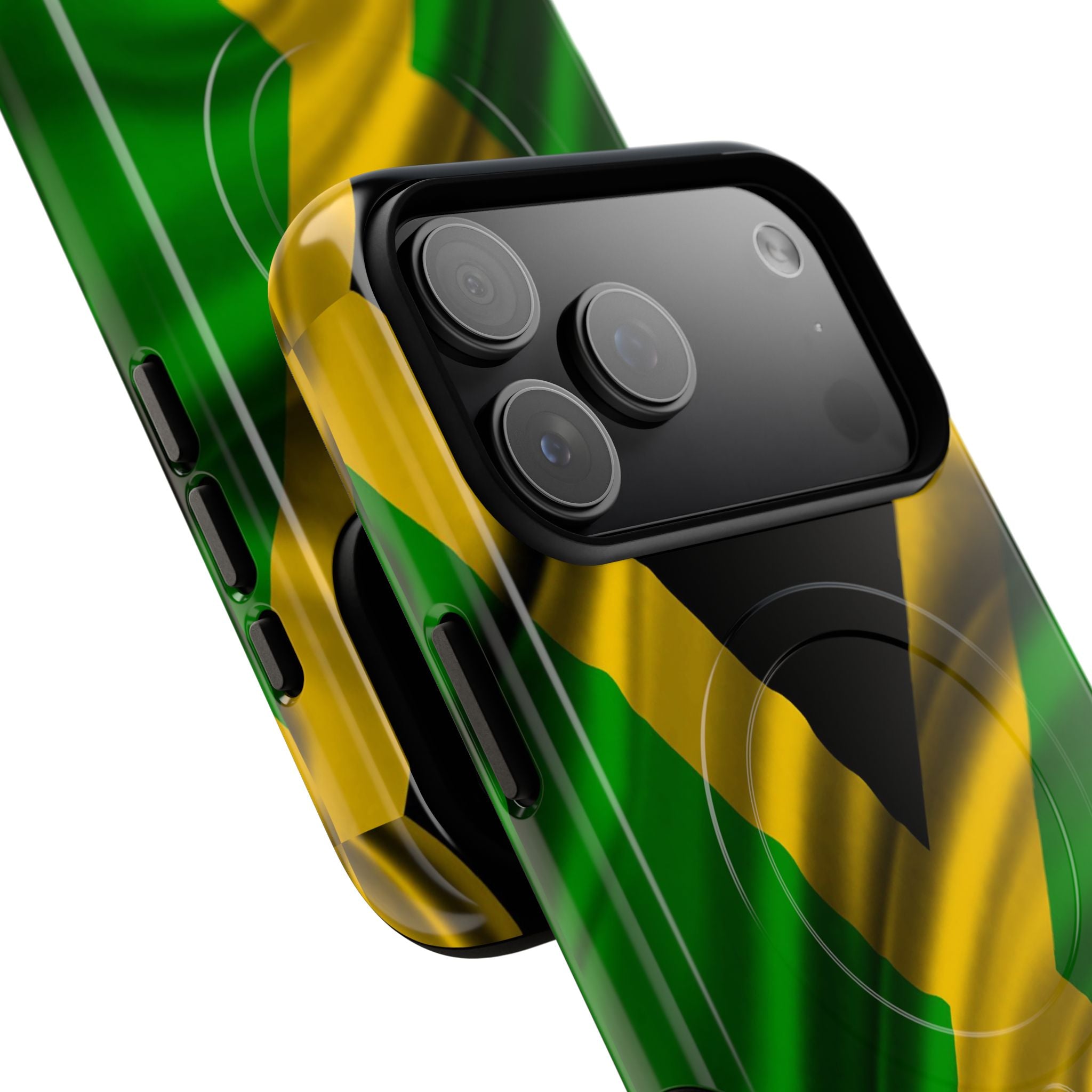Jamaica Tough Magnetic Phone Cover Cases: iPhones 16 (Pro, 16 Pro Max, Plus), iPhones 17 (Air, Pro, Pro Max) - {{variant_title}} | litemerch