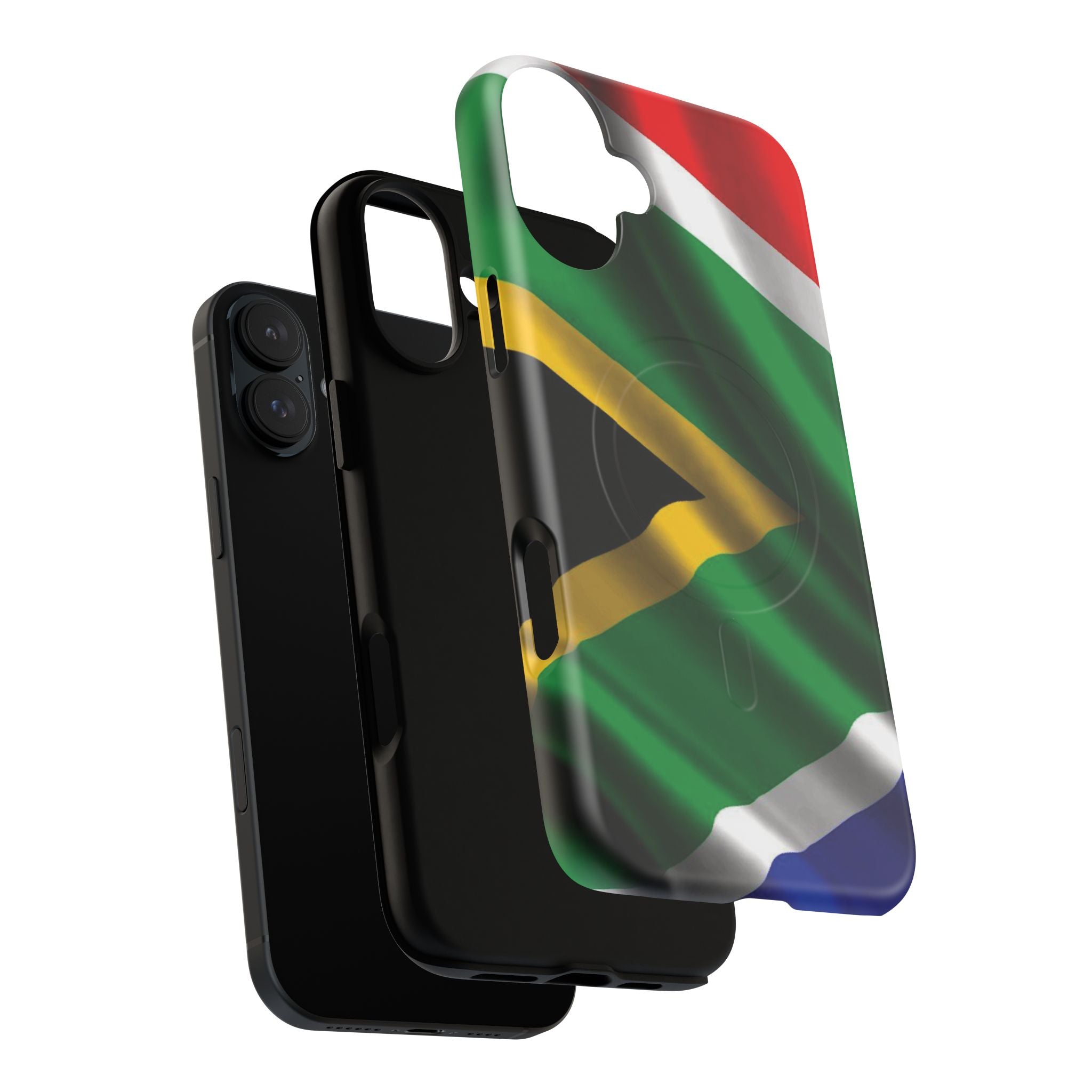 South African Patriot Tough Magnetic Phone Case — Protective Magnetic Snap-On Cover - {{variant_title}} | litemerch