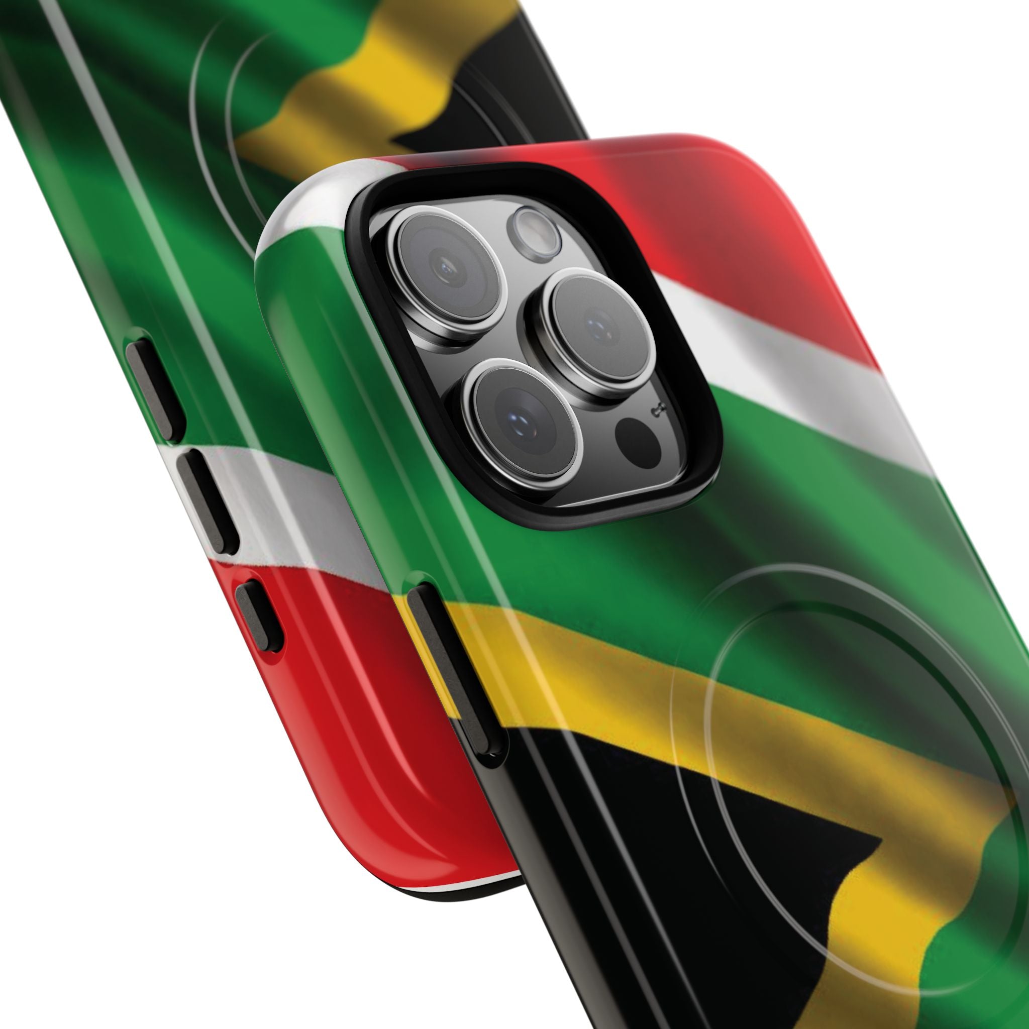 South African Patriot Tough Magnetic Phone Case — Protective Magnetic Snap-On Cover - {{variant_title}} | litemerch