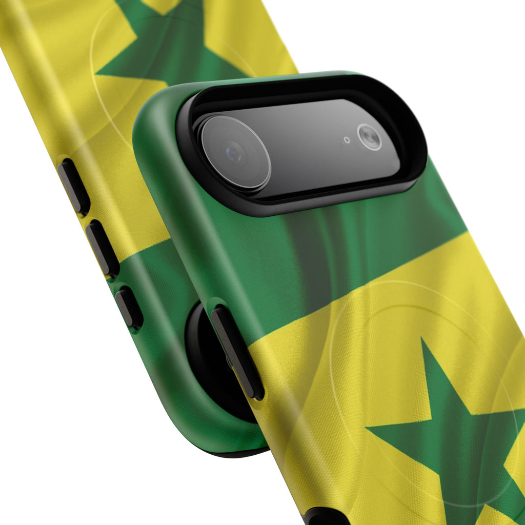 Senegalese Patriot Tough Magnetic Protective Phone Cases: iPhones 16 (Pro, 16 Pro Max, Plus), iPhones 17 (Air, Pro, Pro Max) - {{variant_title}} | litemerch