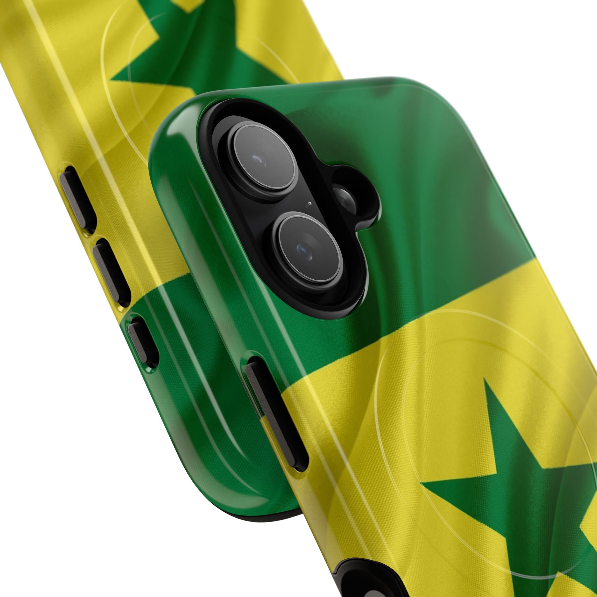 Senegalese Patriot Tough Magnetic Protective Phone Cases: iPhones 16 (Pro, 16 Pro Max, Plus), iPhones 17 (Air, Pro, Pro Max) - {{variant_title}} | litemerch